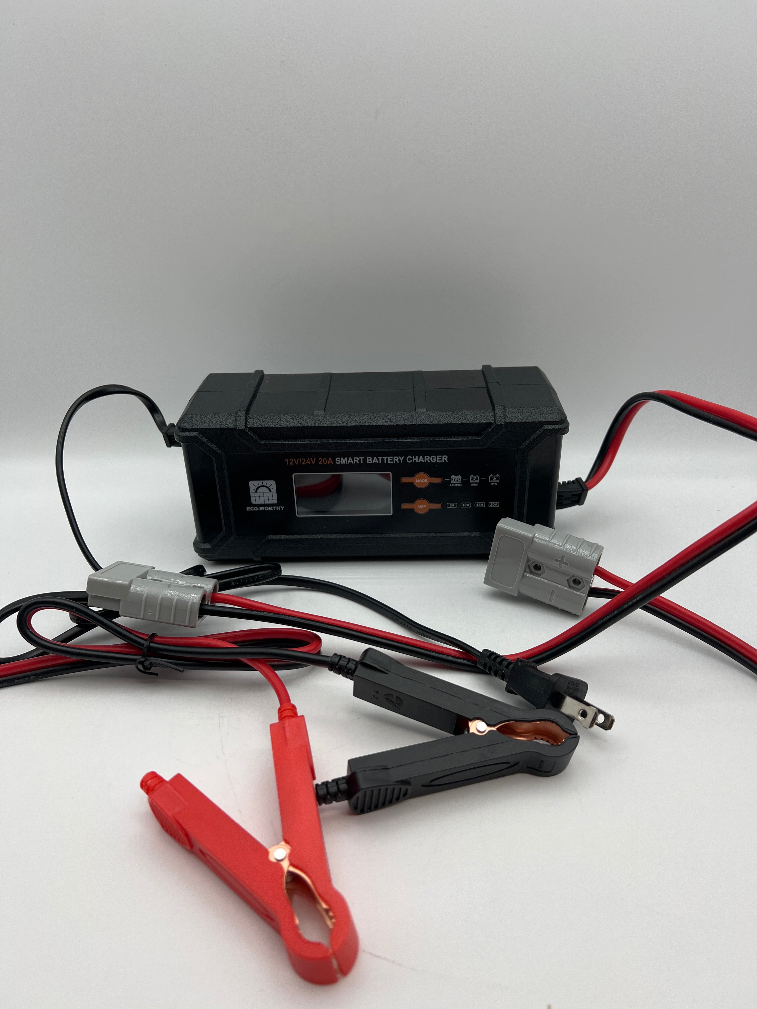 ECO-Worthy 12V/24V 20A Smart Battery Charger Maintainer