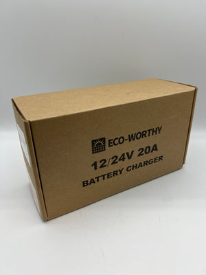 ECO-Worthy 12V/24V 20A Smart Battery Charger Maintainer