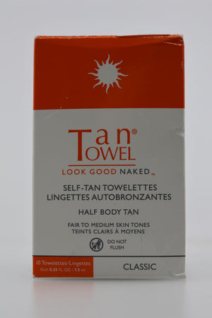 Tan Towel Self Tan Towe ...  Classic 10 Count