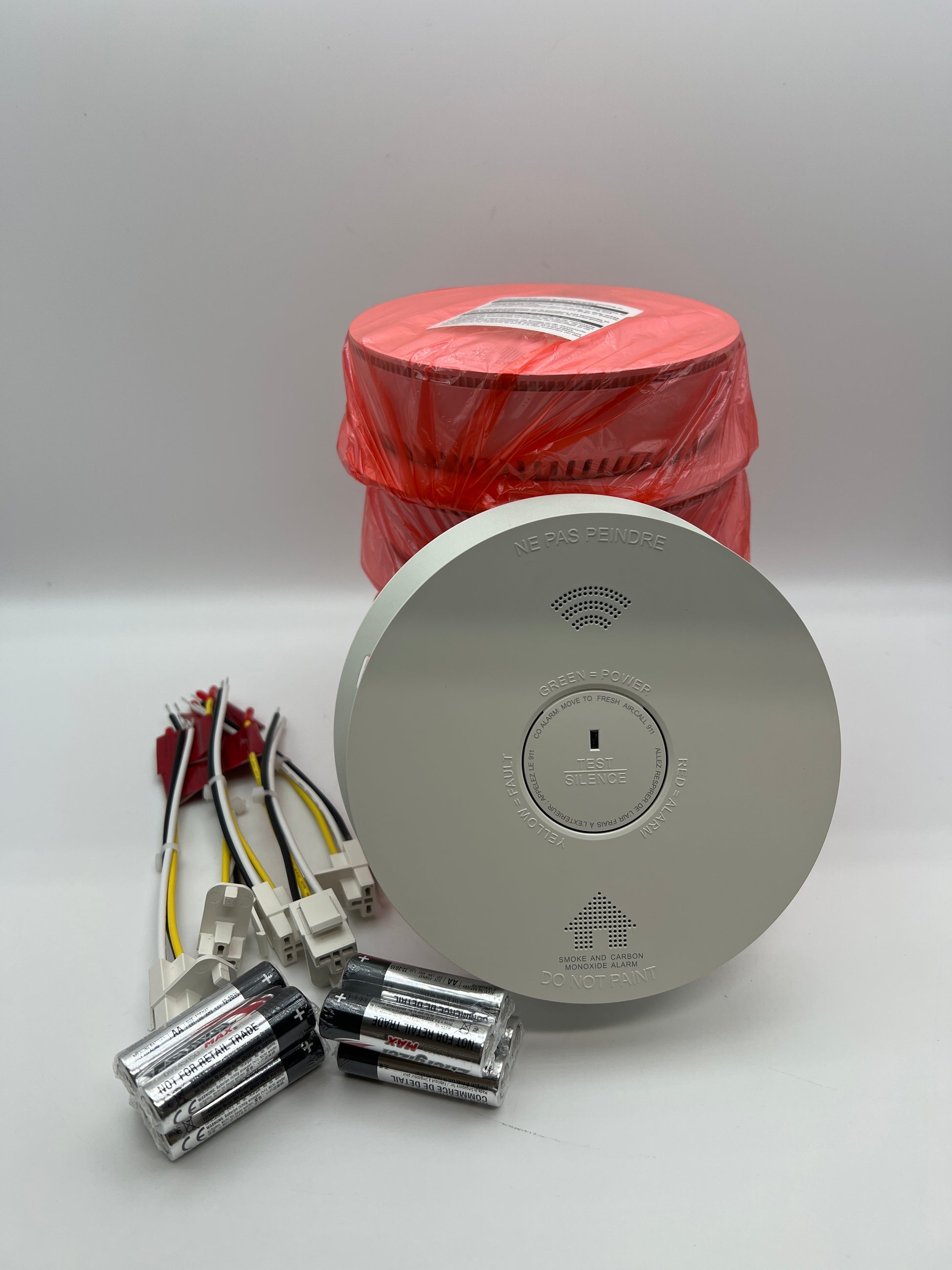 SITERWELL Hardwired Interconnected Smoke and Carbon Monoxide Detector Combo
