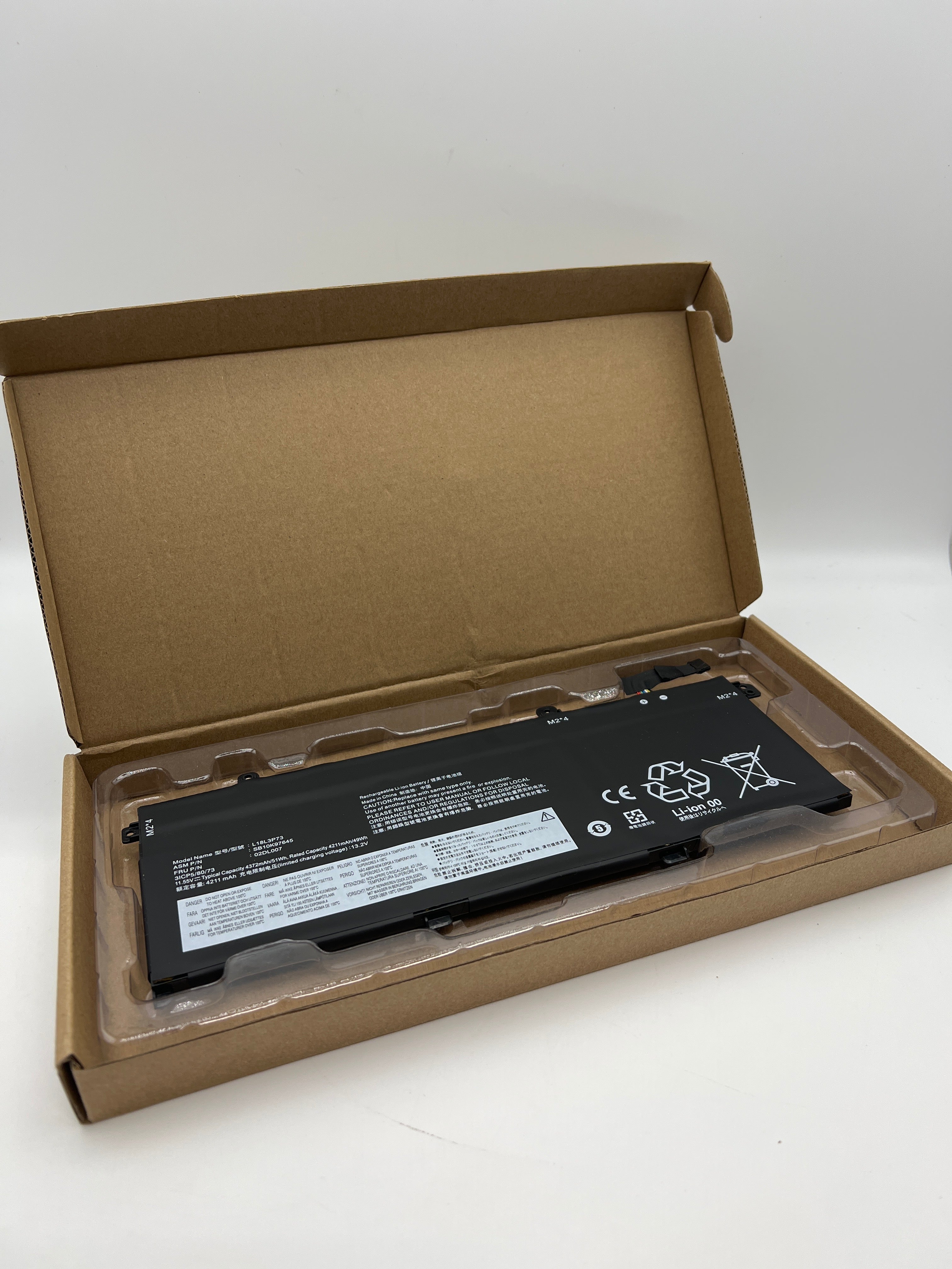 BOWEIRUI L18L3P73 L18M3P74 L18C3P72 L18M3P73 51Wh Replacement Battery for Lenovo ThinkPad T14 Gen1/Gen2,ThinkPad T490/T495/P43S/P14s Series Laptop 02DL007/SB10K97646 11.55V 4372mAh