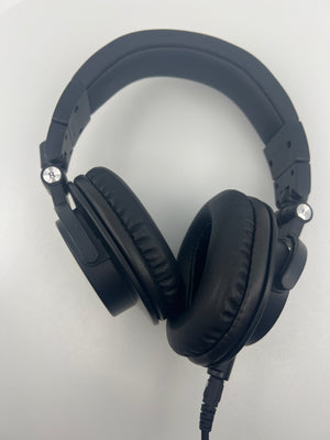 Audio-Technica ATH-M50X Professional Studio Monitor Headphones - Black