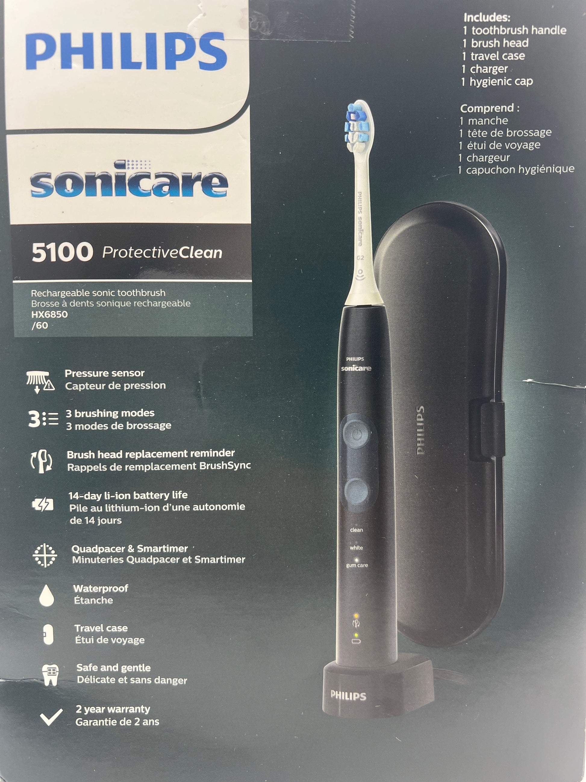 Philips Sonicare ProtectiveClean 5100 Electric Toothbrush