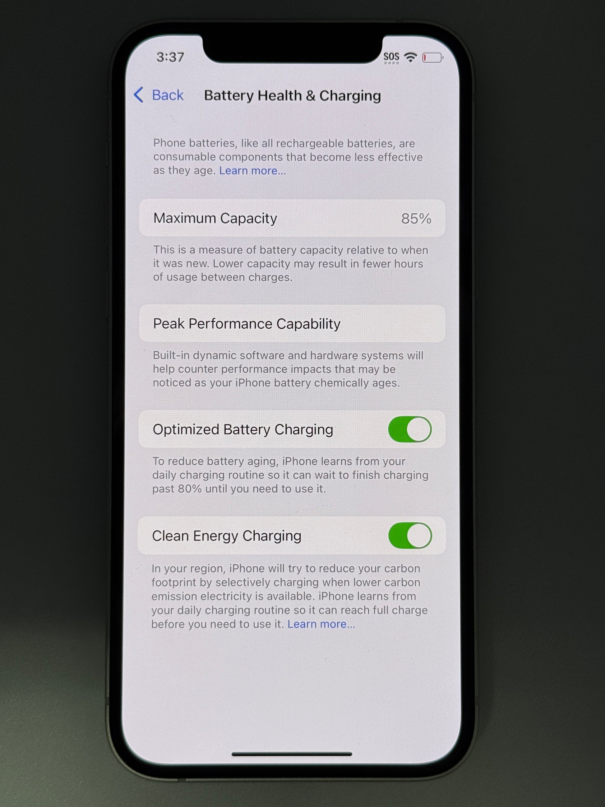 Apple iPhone 12 256GB White Unlocked Renewed