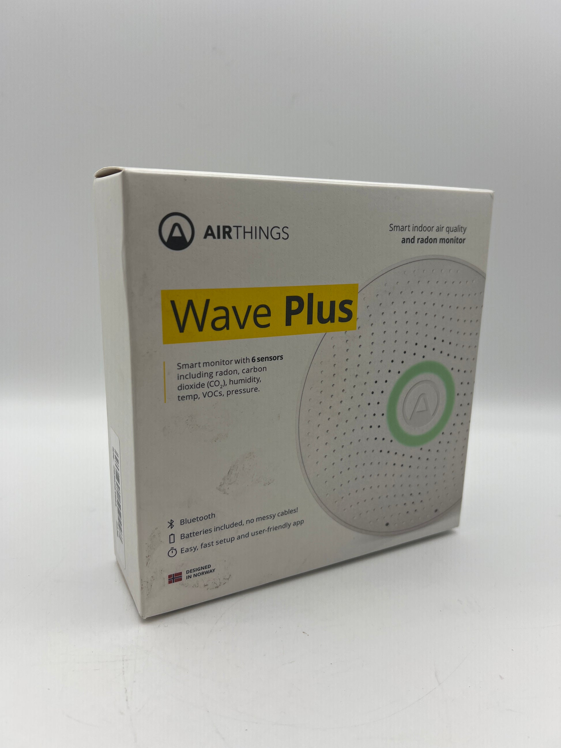 Airthings Wave Plus VOC sensor
