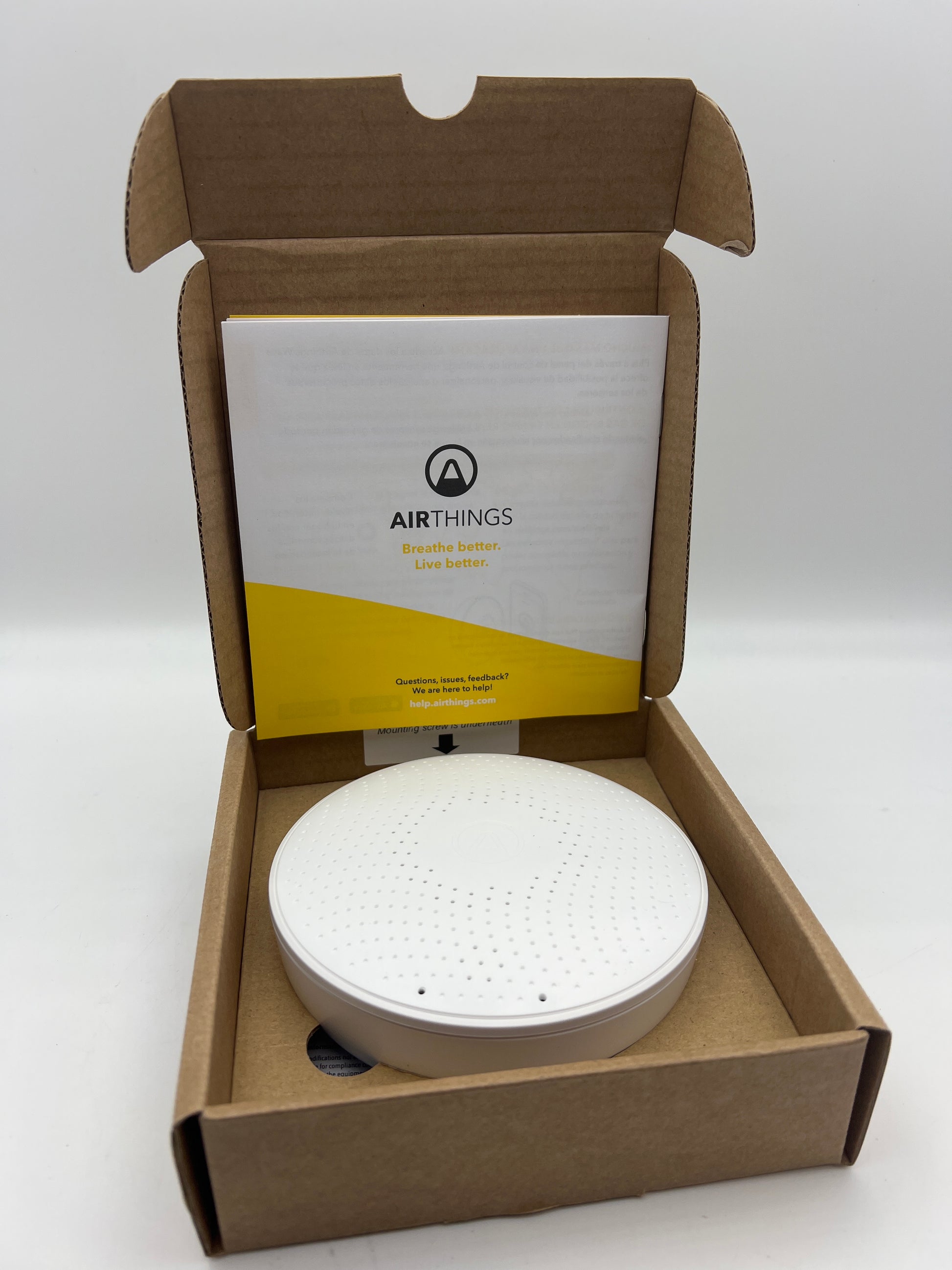 Airthings Wave Plus CO2 monitor