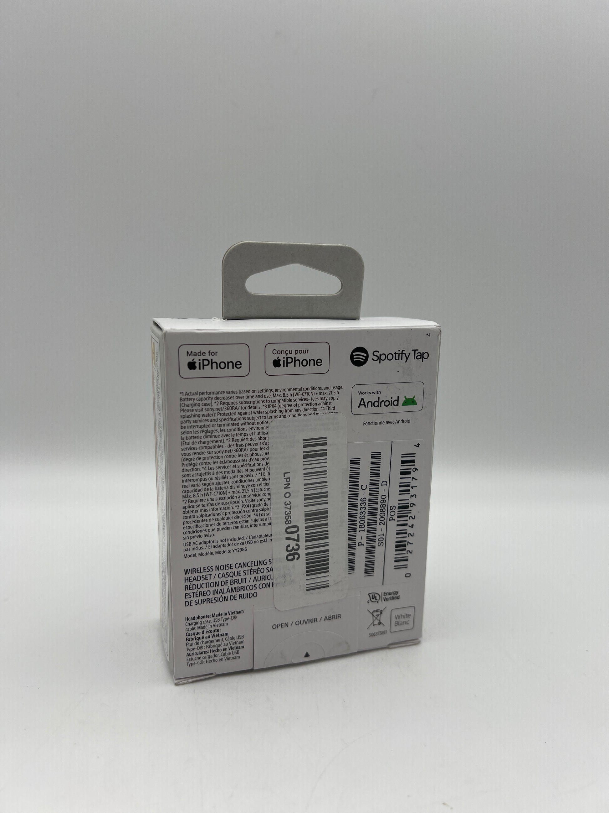 Sony WF-C710N earbuds white
