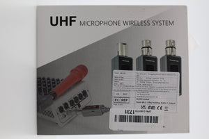Elimavi 2.4GHz UHF Wireless Microphone System