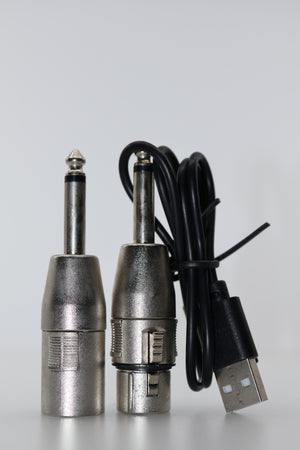 XLR Mic Adapter Wireless Transmitter and Receiver