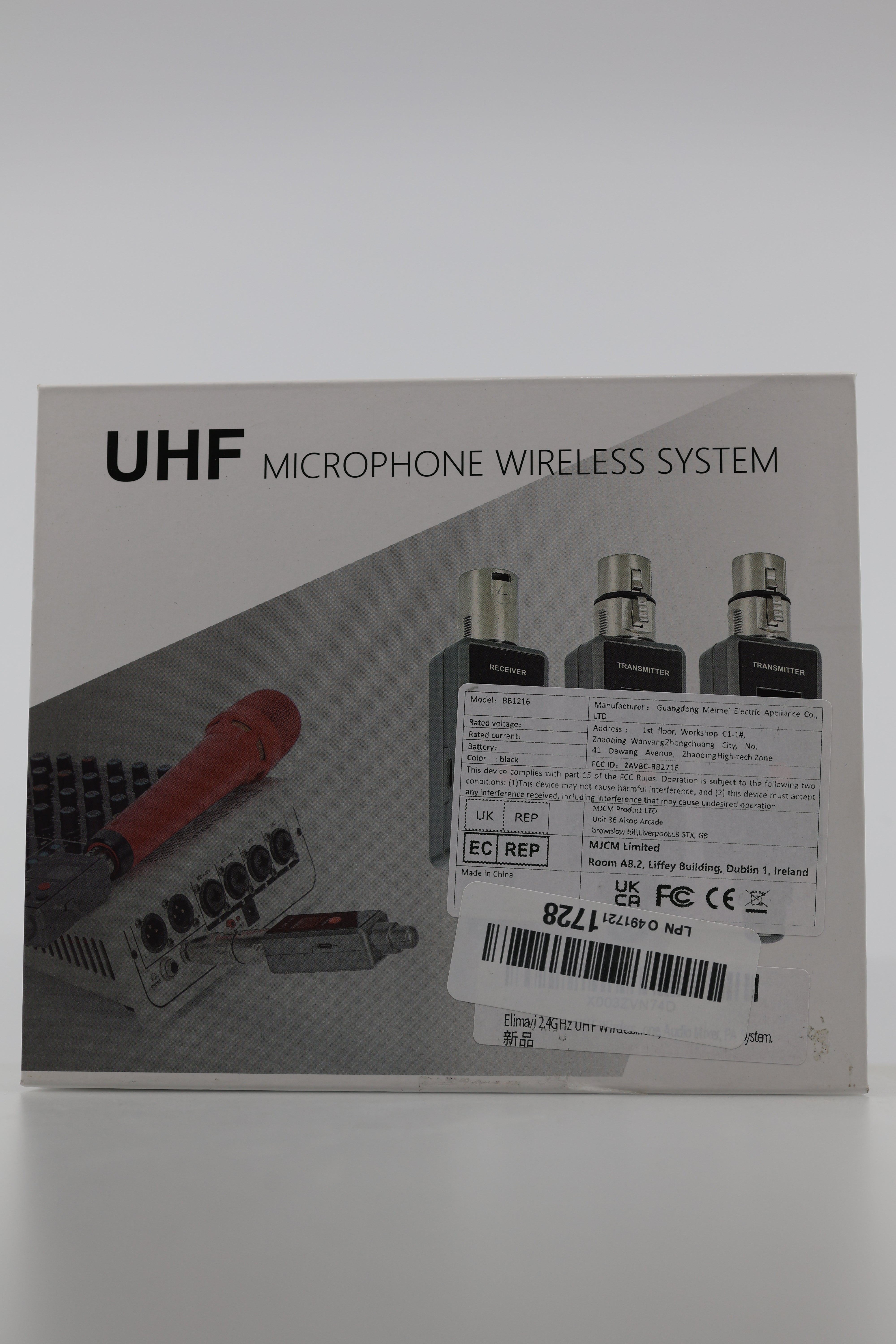 Wireless Microphone System for Dynamic Microphone