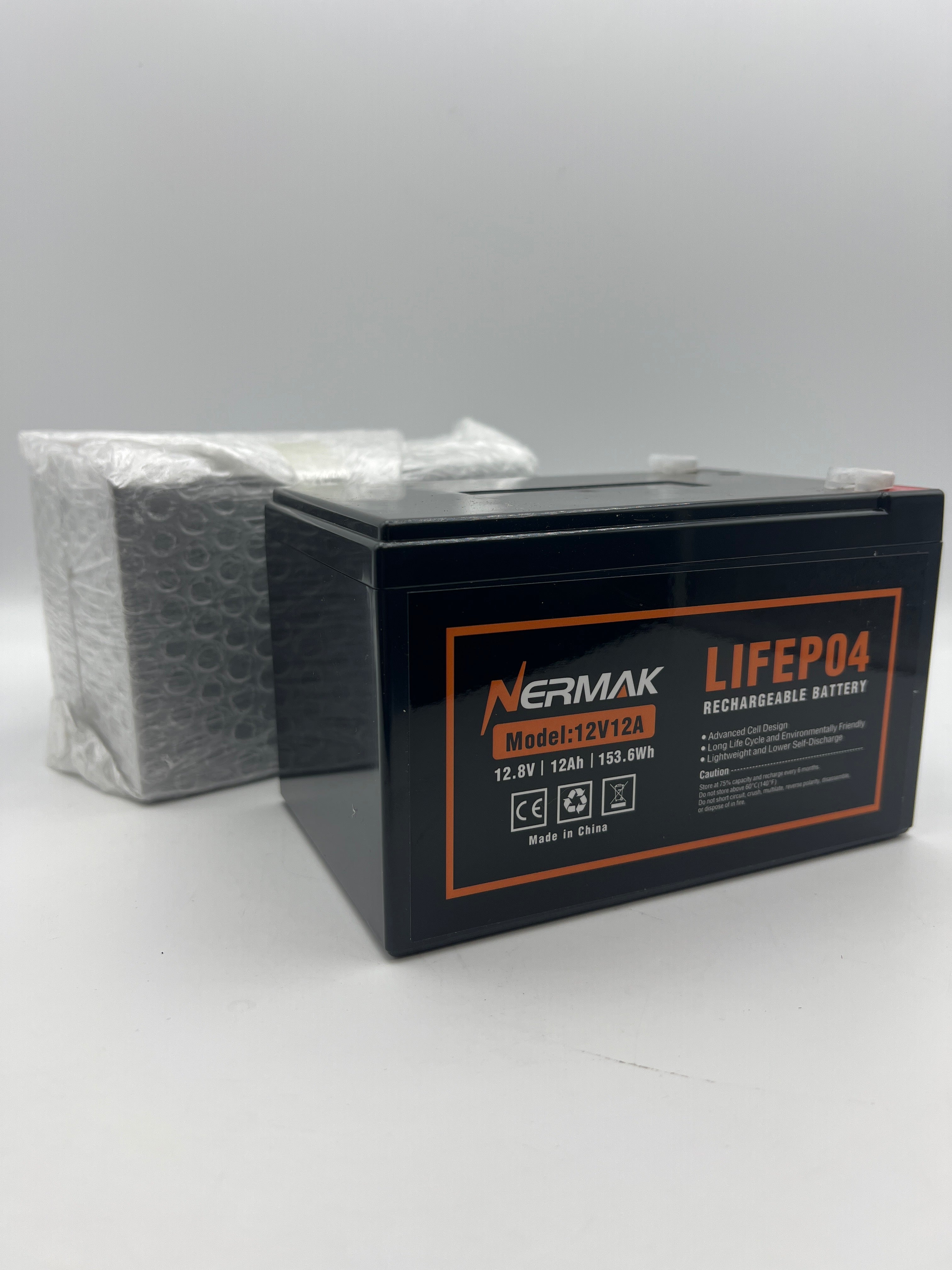 Nermak 12V 12Ah LiFePO4 Battery Pack