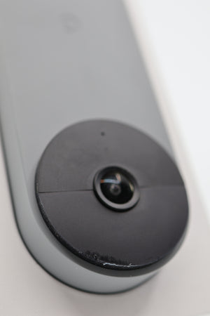 Google Nest Doorbell Battery Ash front view