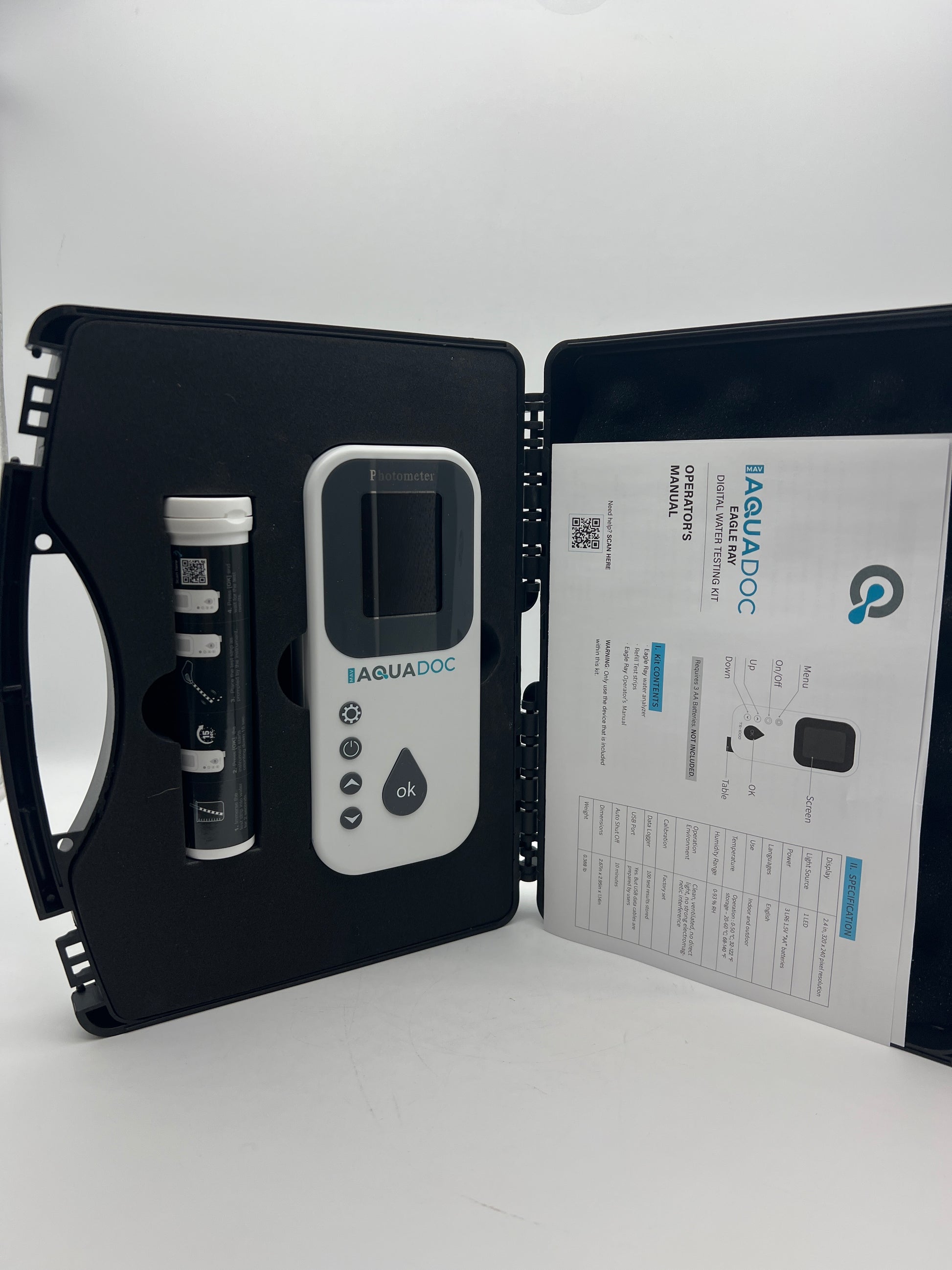 AquaDoc Digital Water Testing Kit