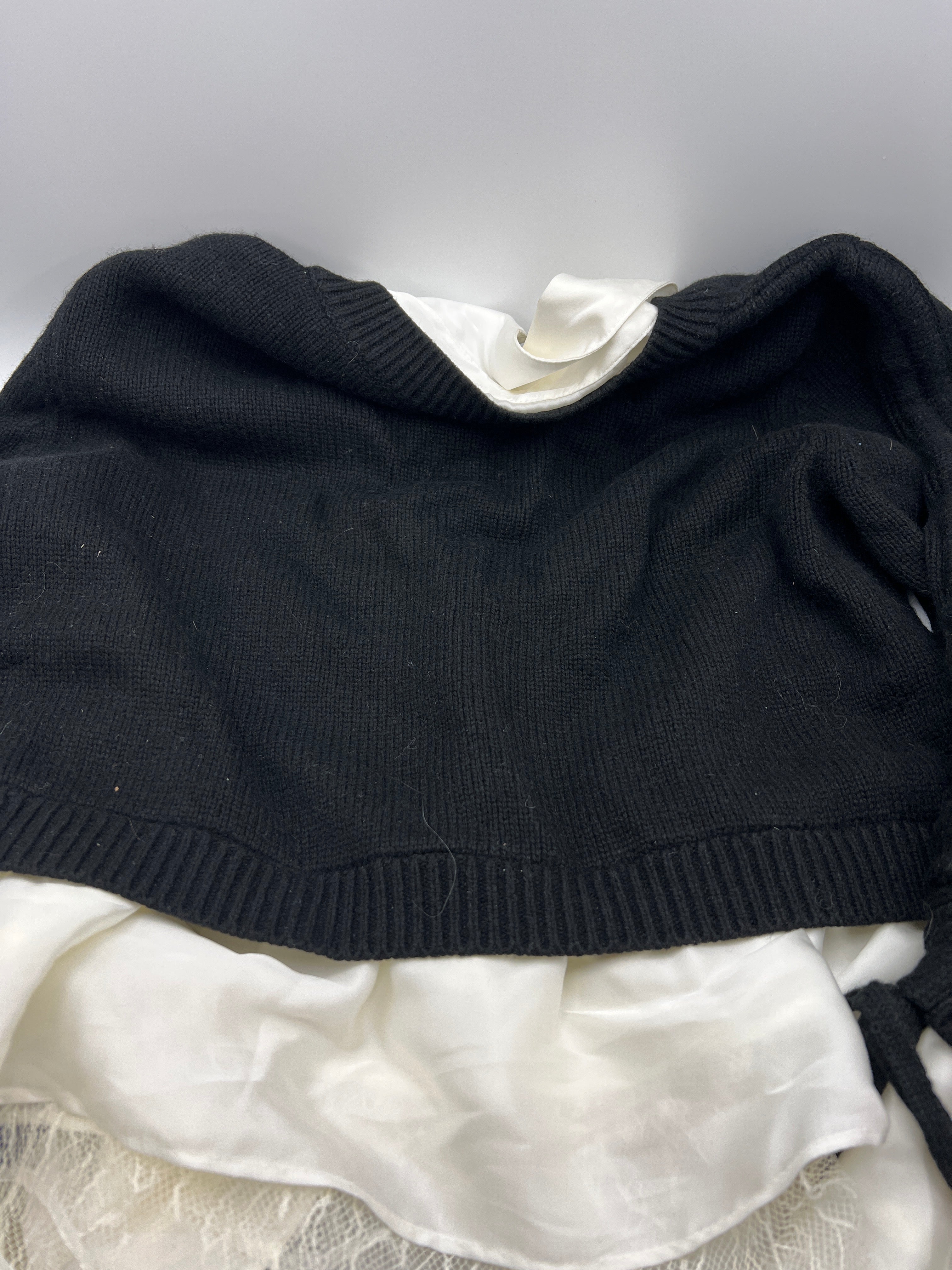 Cinq à Sept Women's Milla Pullover - Black/Ivory