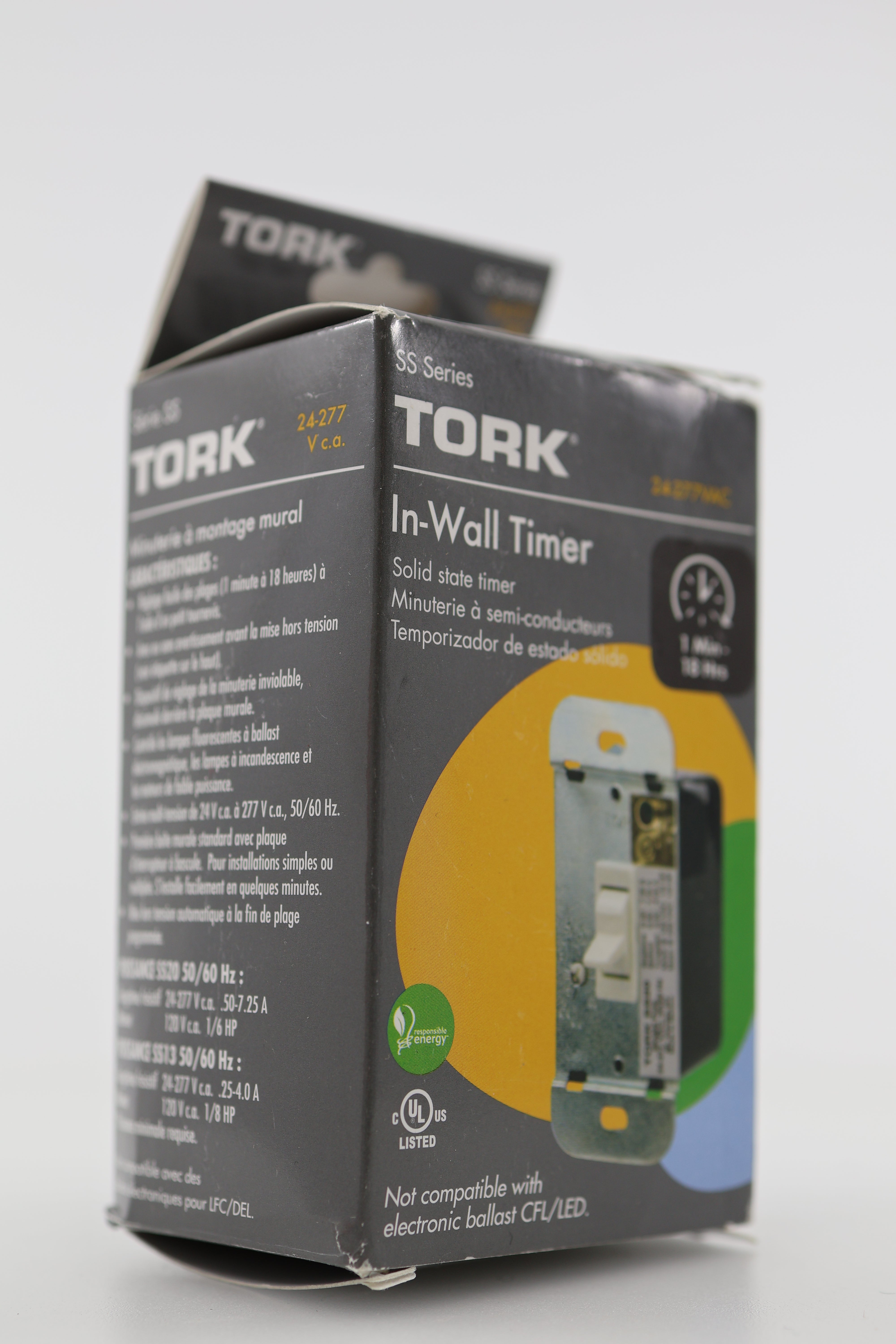 NSI SS20 Series Auto-Off In-Wall Single Pole Time Switch