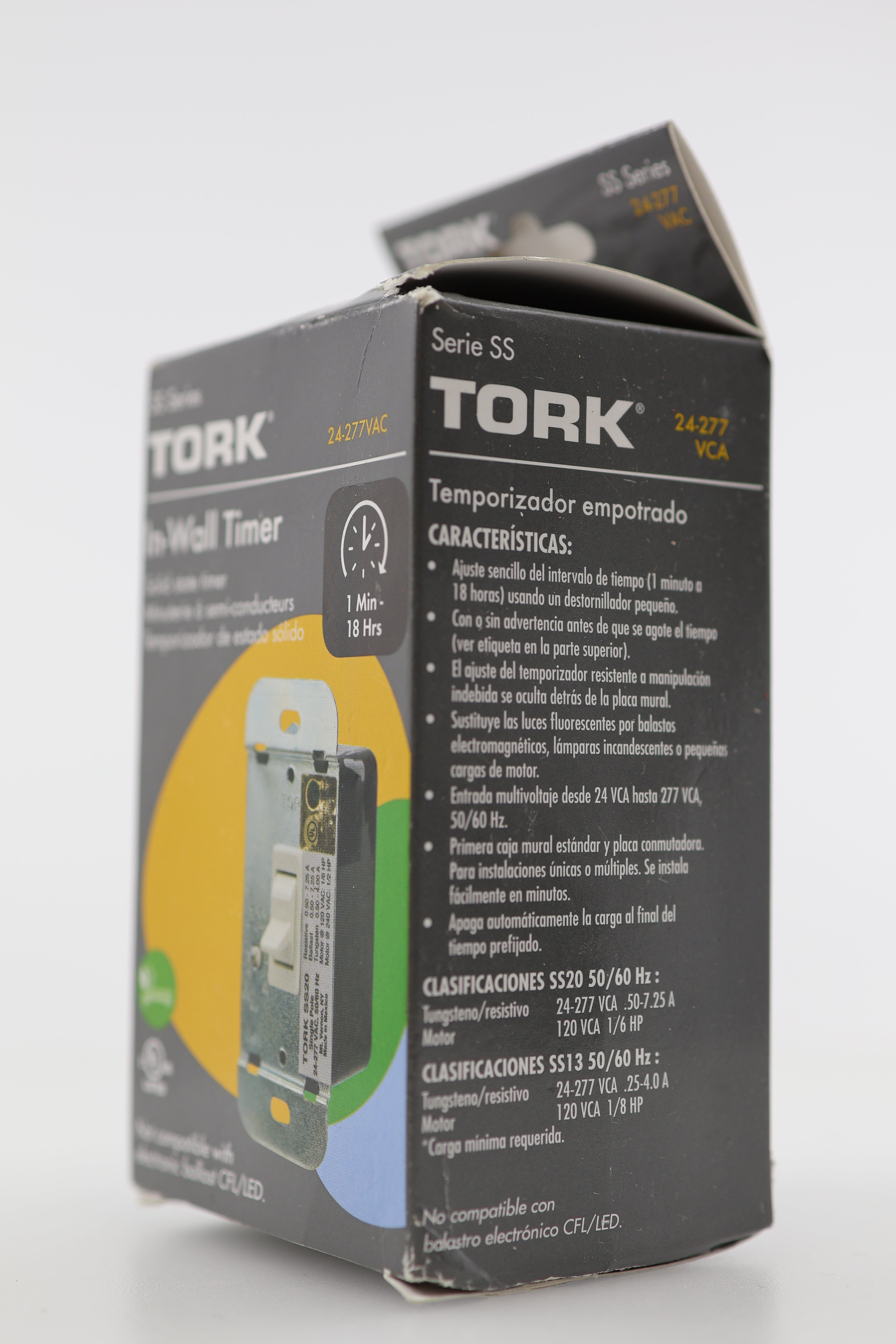 NSI SS20 Series Auto-Off In-Wall Single Pole Time Switch