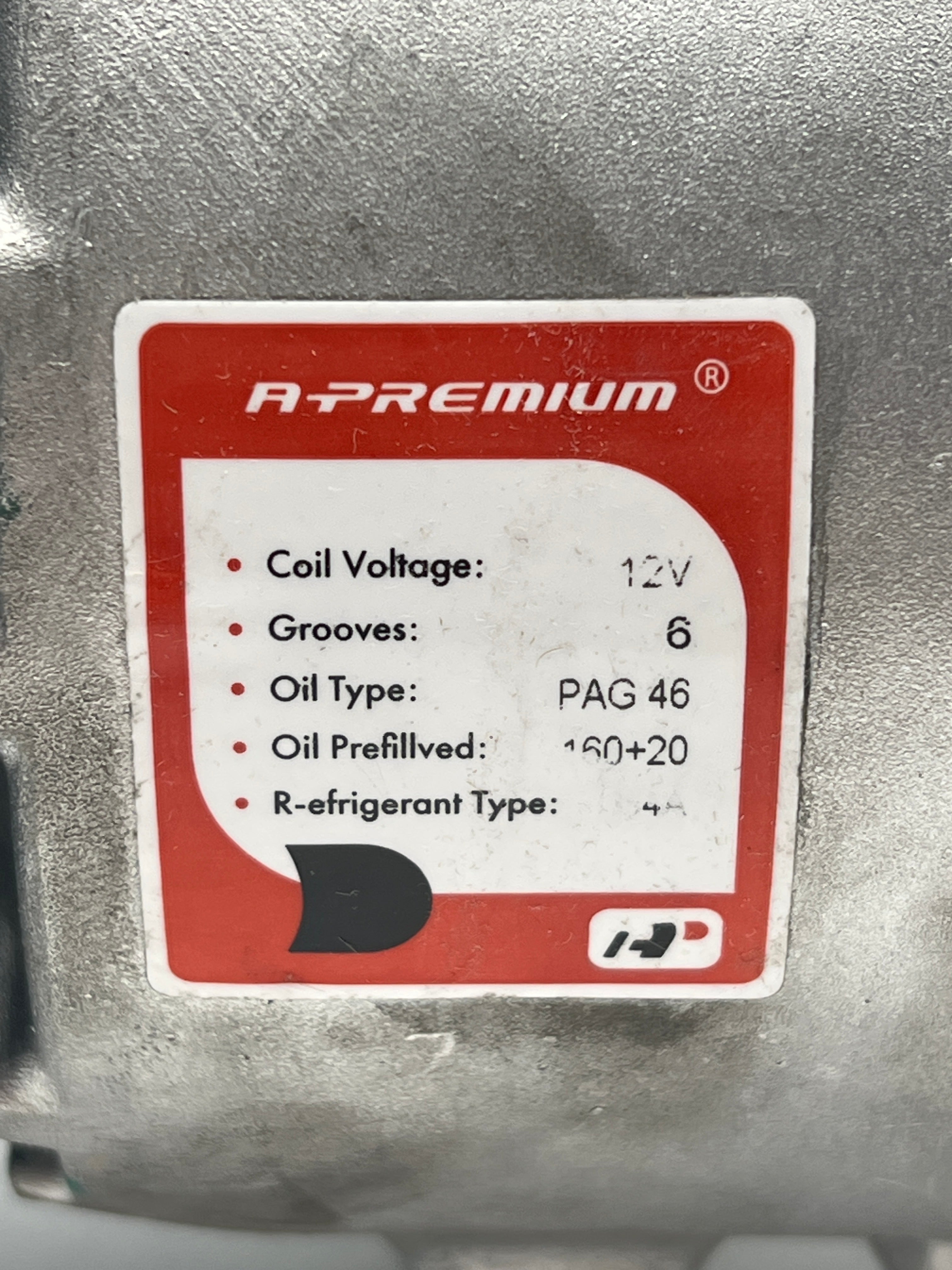 Air Conditioner Compressor with Clutch for Ram 1500