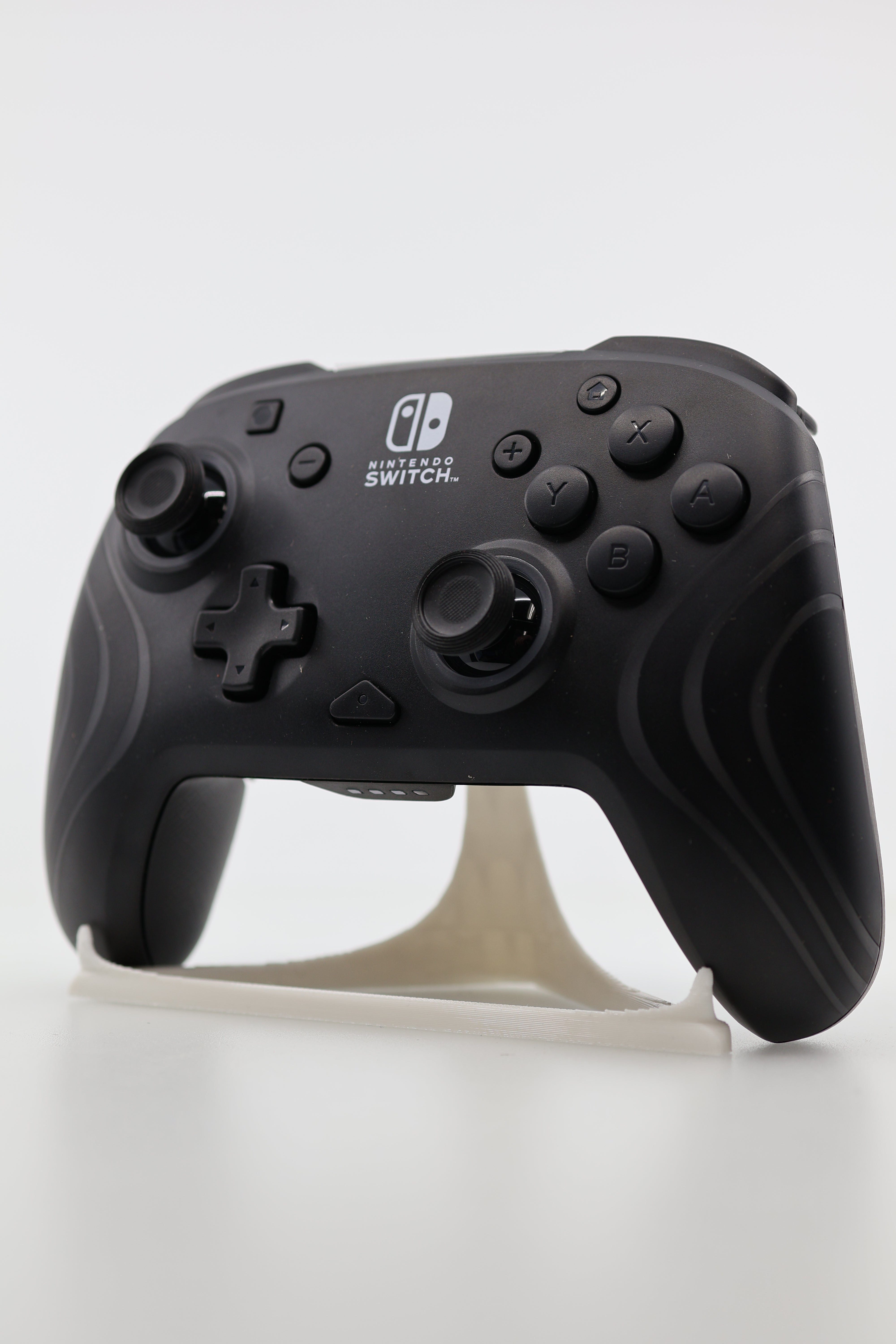 PDP Gaming Afterglow Wave Wireless Nintendo Switch Pro Controller - Officially Licensed, RGB LED Customization, App Controls, Rechargeable Battery Power - Black