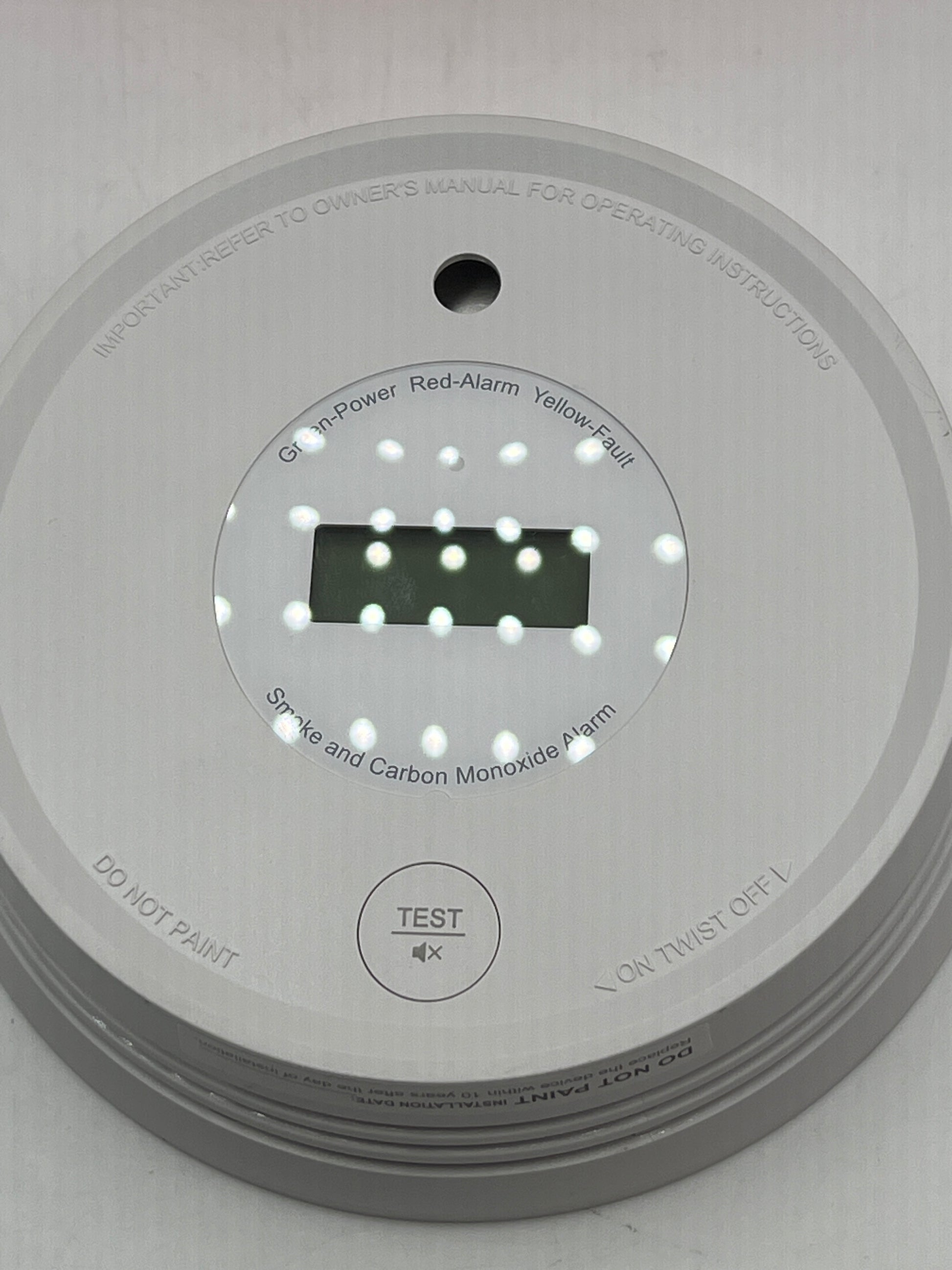 AEGISLINK Smoke Carbon Monoxide Detector SC-RF220 10-Pack