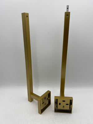 TURS Brushed Gold 5-Piece Bathroom Hardware Set