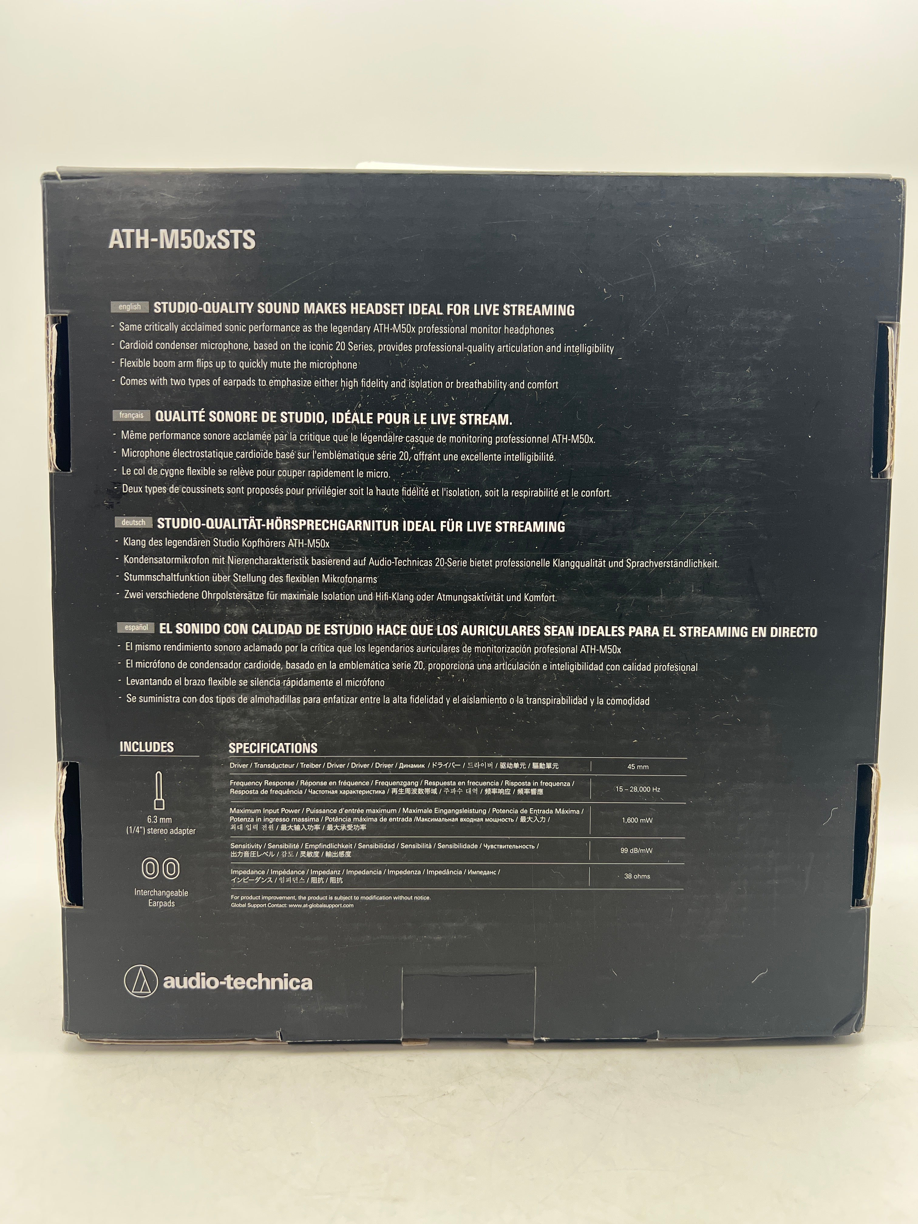 Audio-Technica ATH-M50xSTS-USB