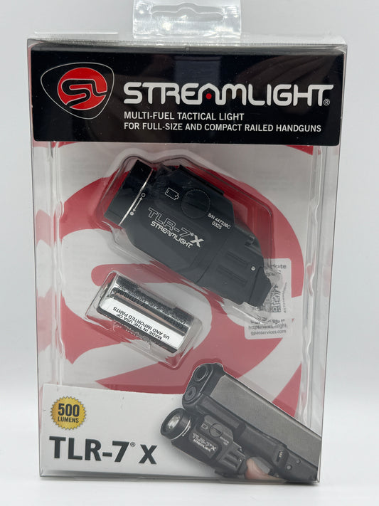 Streamlight 69424 TLR-7 X 500-Lumen Compact Tactical Weapon Light