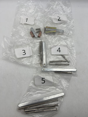 Patio Door Double Hook 2885 Mortise Lock Set with Handle