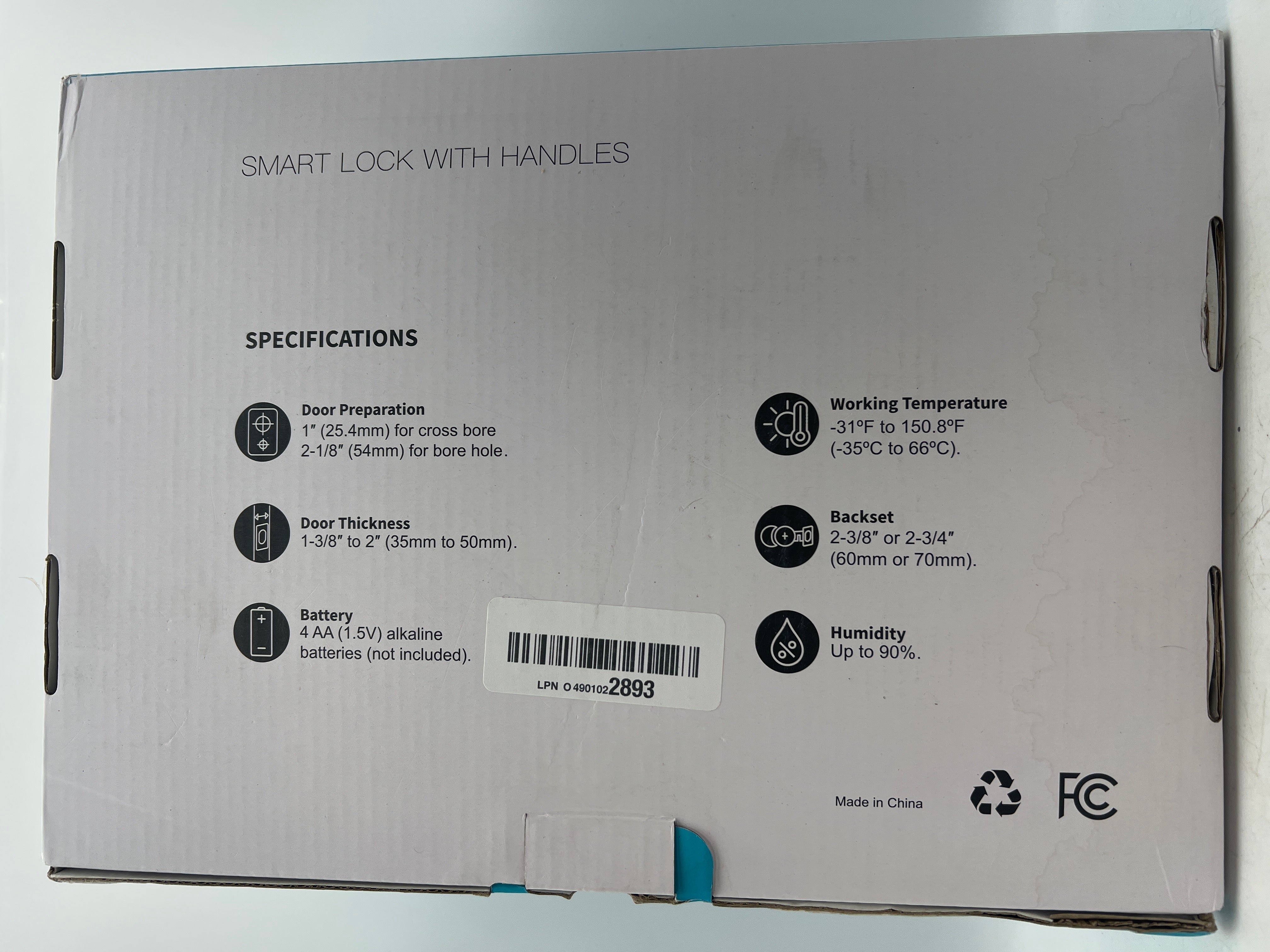 Veise VE07-H Fingerprint Smart Lock