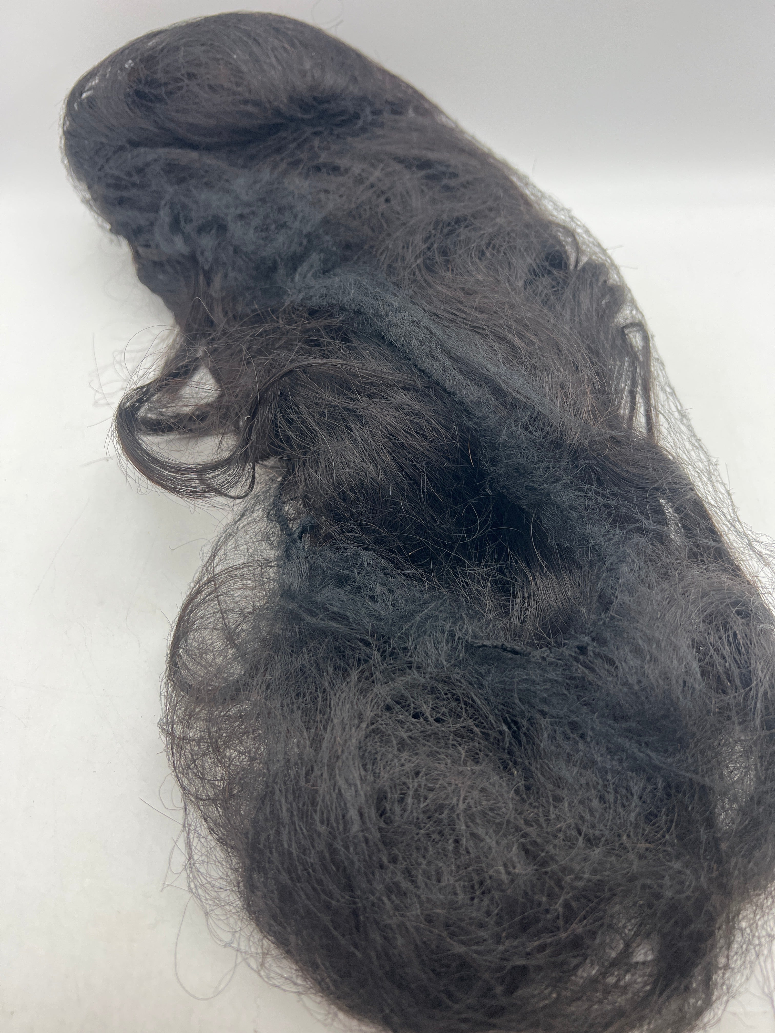 Liqusee 7x6 Burmese Curly Glueless Wig 24 Inch Back View