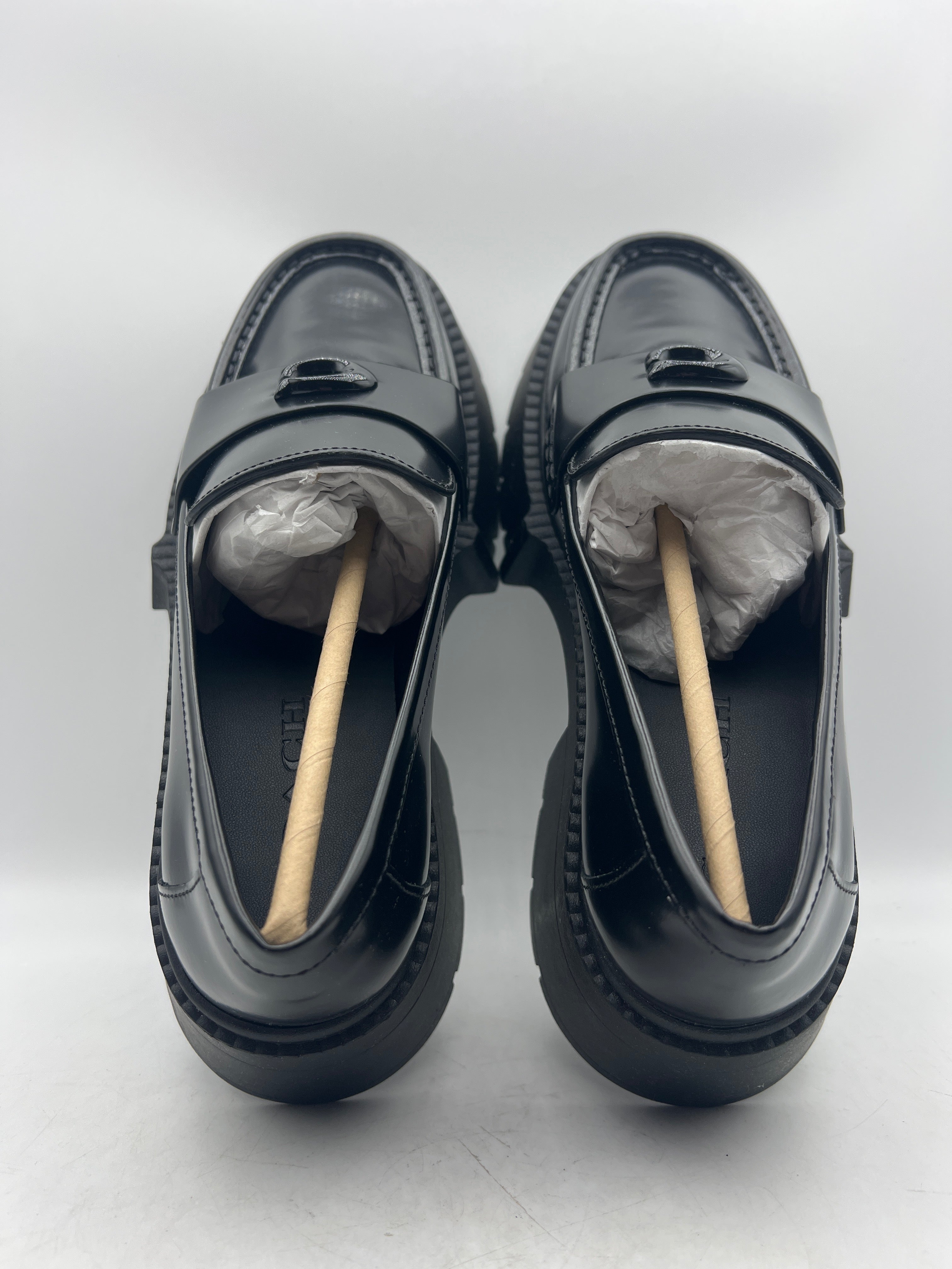 Leah Platform Loafers Black 7.5 Medium