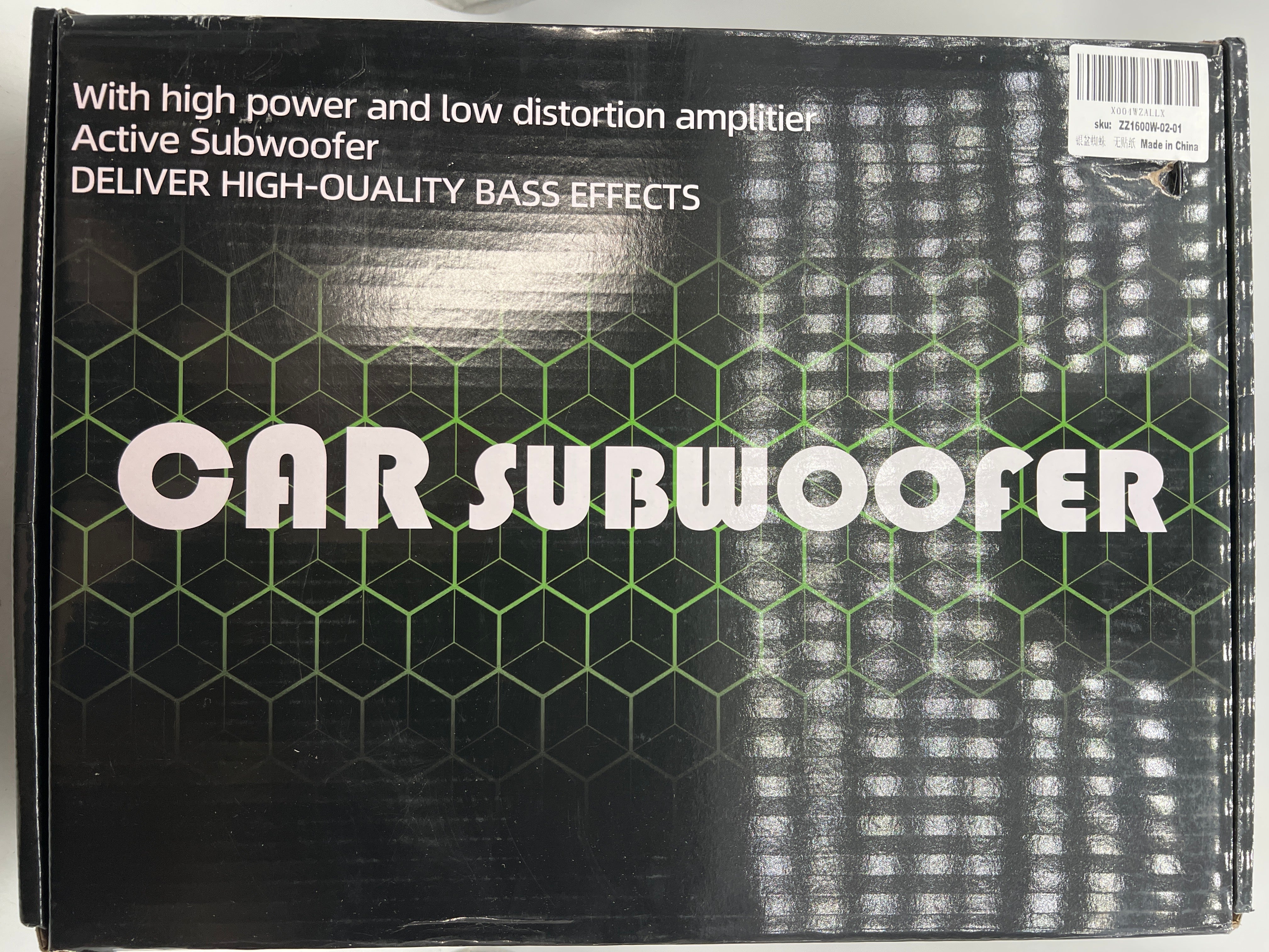 WDiYA 2026 Upgraded 1600W Car Subwoofer
