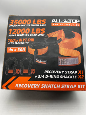 000 lbs tow strap