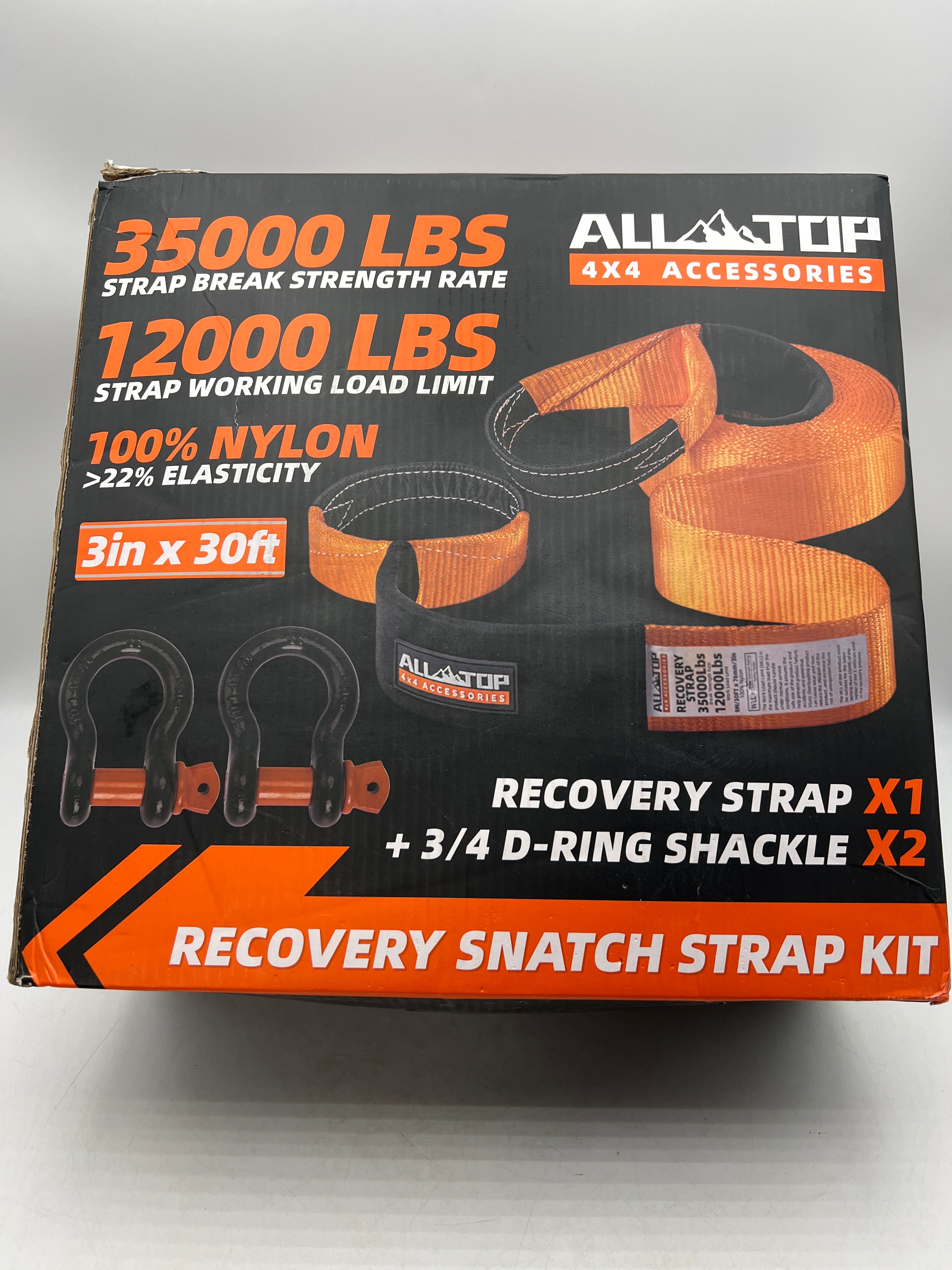 000 lbs tow strap