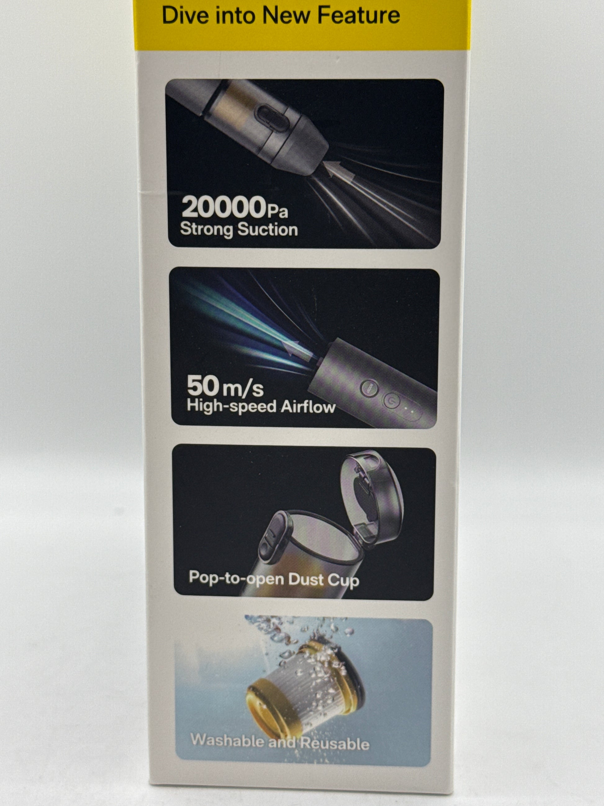 HOTO Handheld Car Vacuum Cleaner Cordless