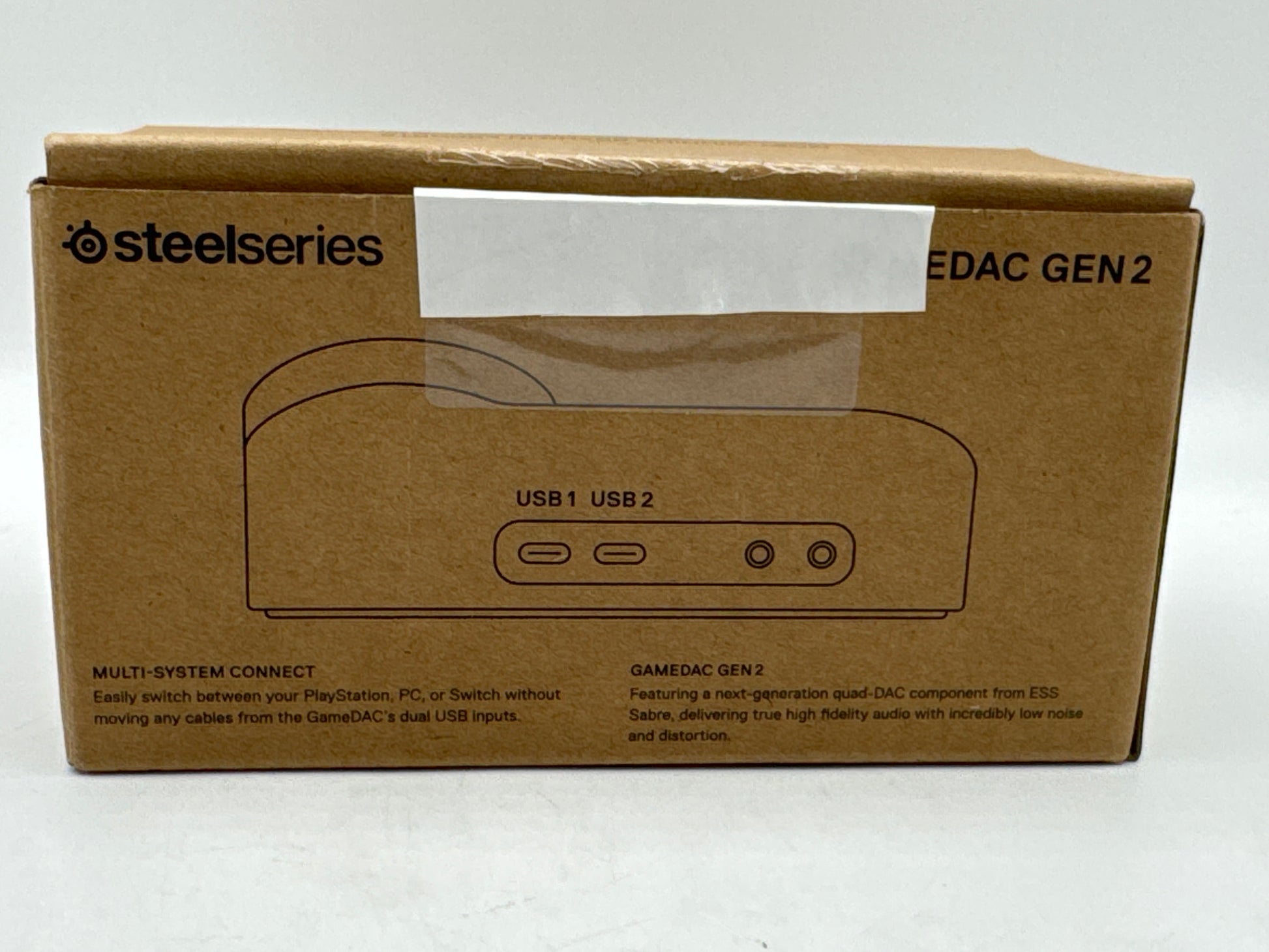 SteelSeries GameDAC Gen 2 front view