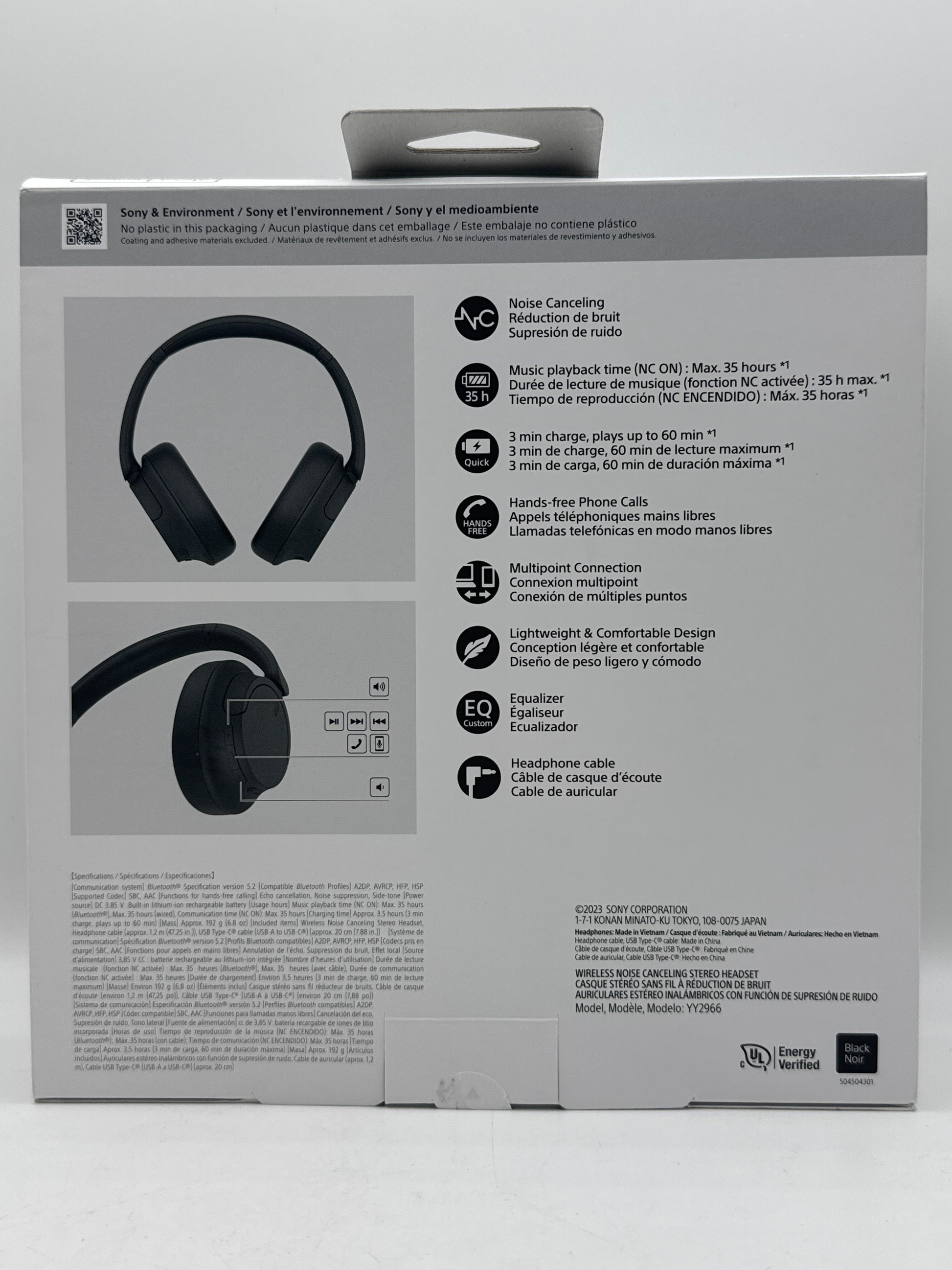 Sony WH-CH720N Noise Canceling Wireless Headphones