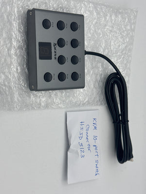 MLEEDA 10-Port HDMI KVM Switch