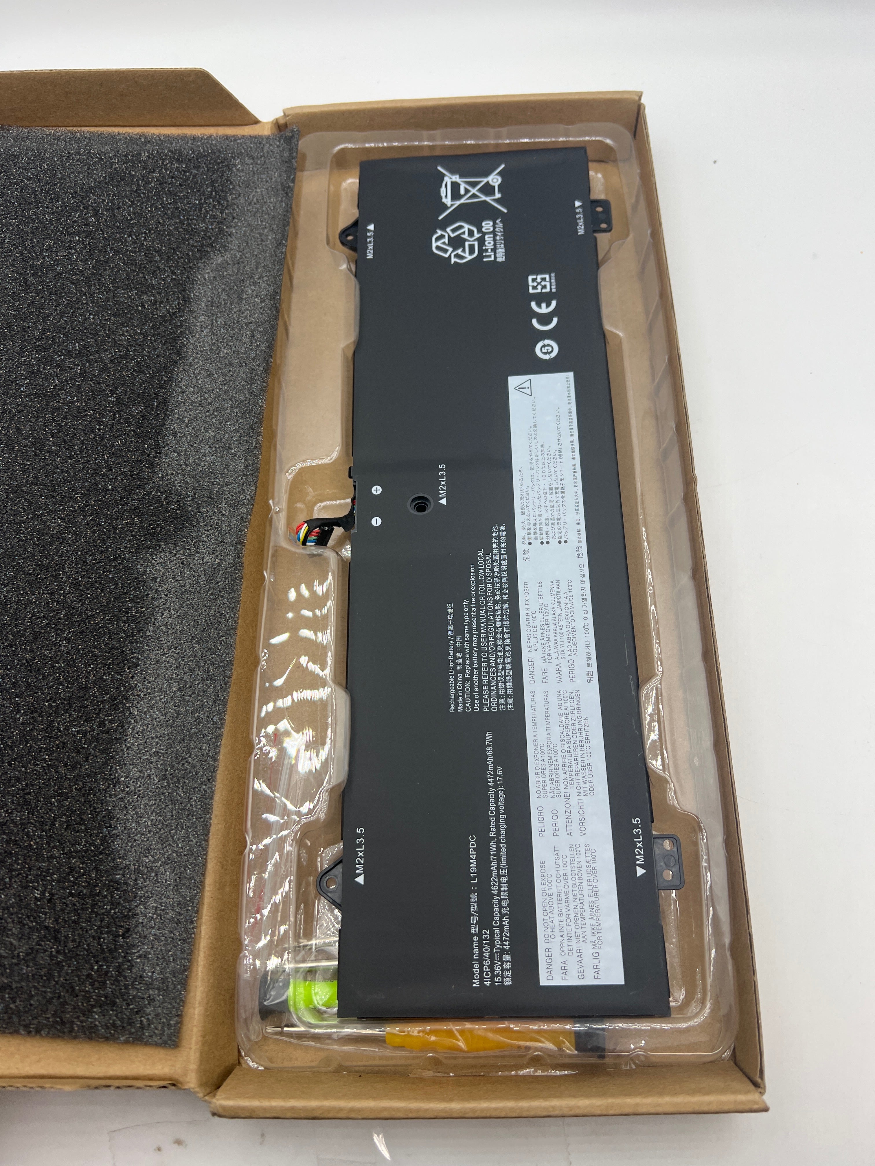 L19L4PDC Laptop Battery Replacement for Lenovo Ideapad Yoga 7-14ITL5 7-15ITL5 Series