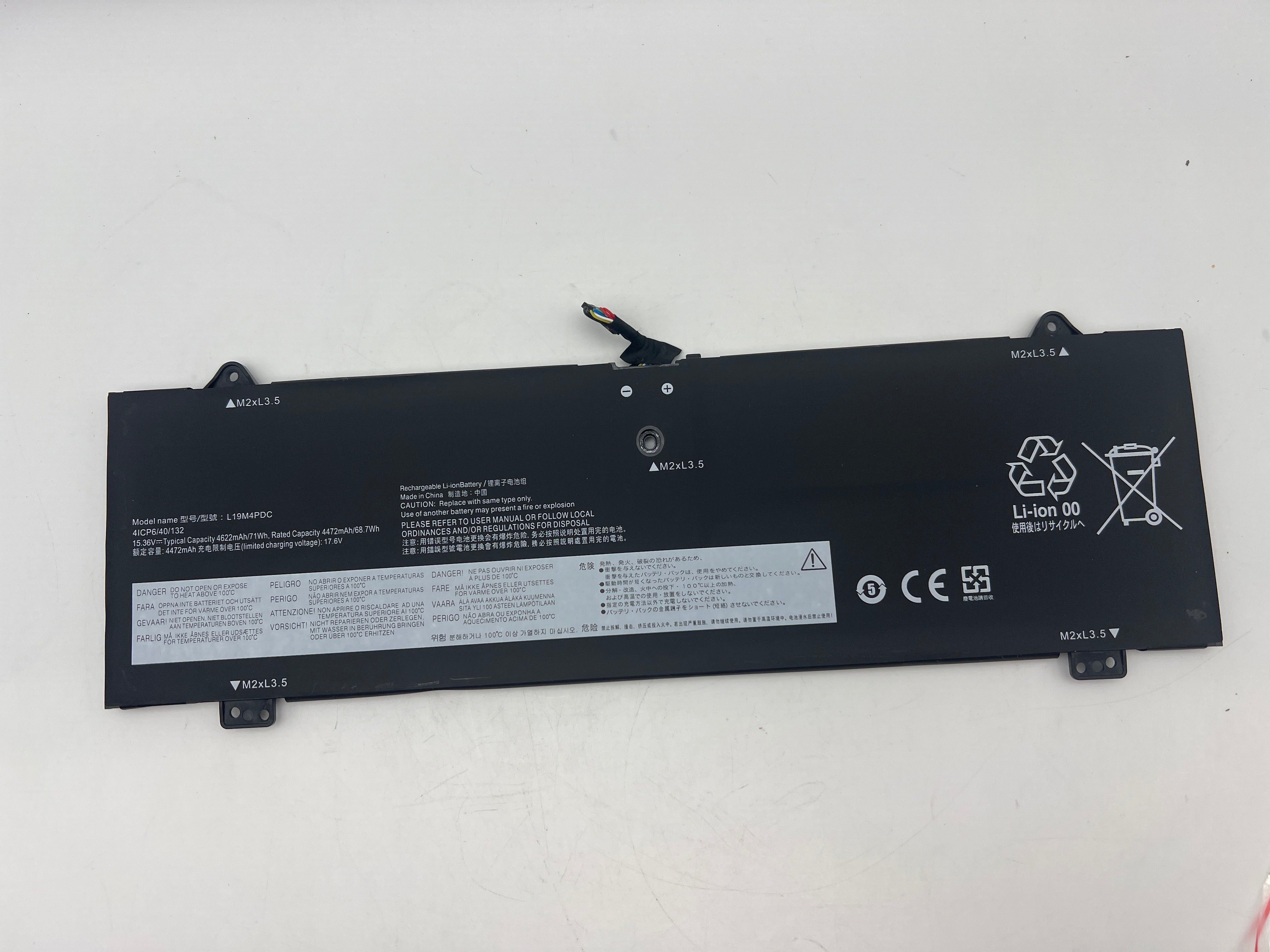 L19L4PDC Laptop Battery Replacement for Lenovo Ideapad Yoga 7-14ITL5 7-15ITL5 Series