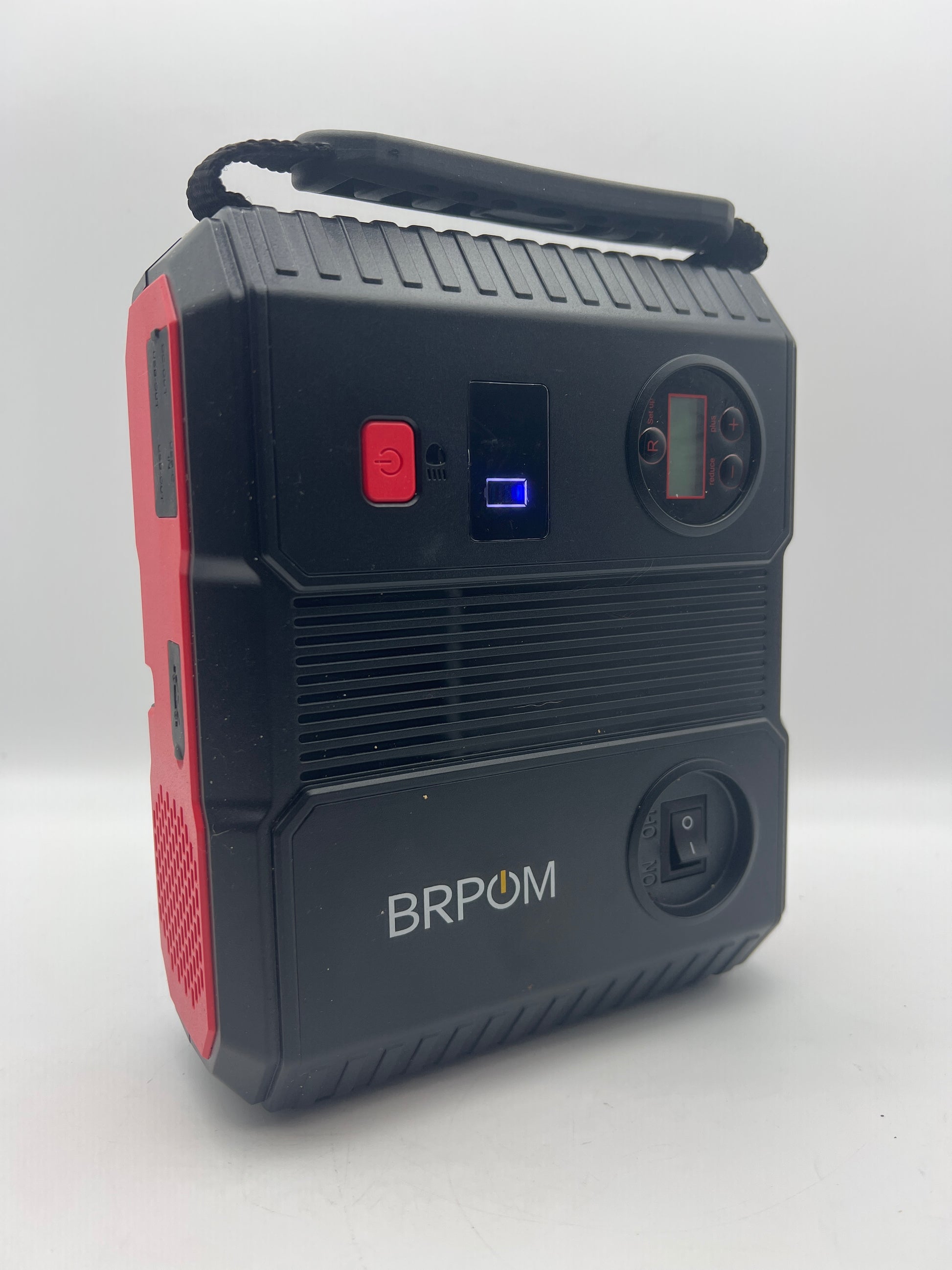 BRPOM Car Jump Starter with Air Compressor