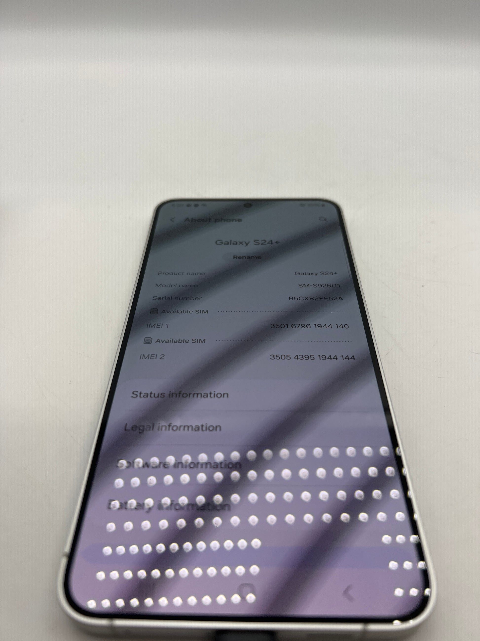 Samsung Galaxy S24+ Plus 256GB Unlocked AI Smartphone back view