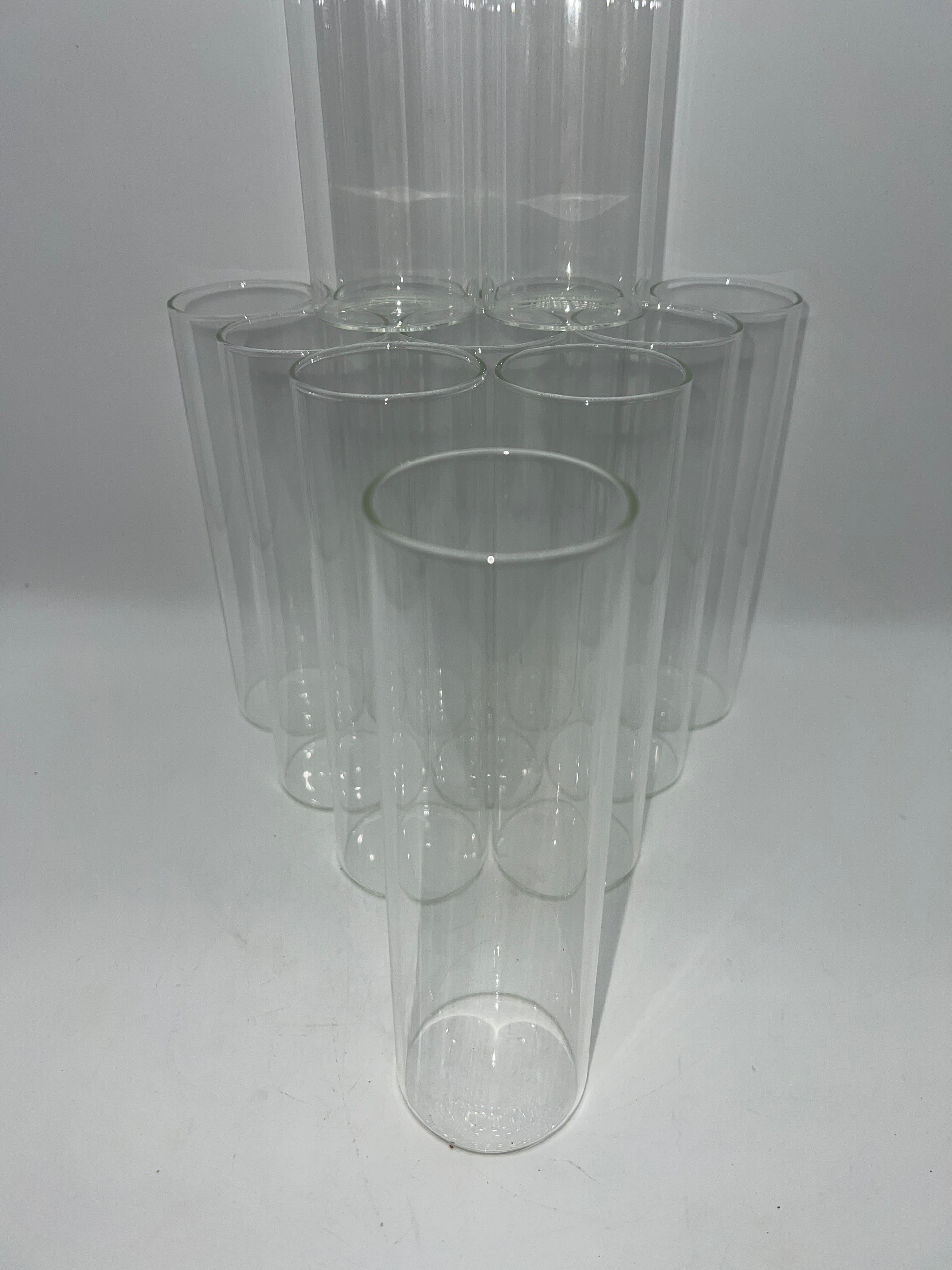 Seelenruhe Glass Cylinder Bud Vases