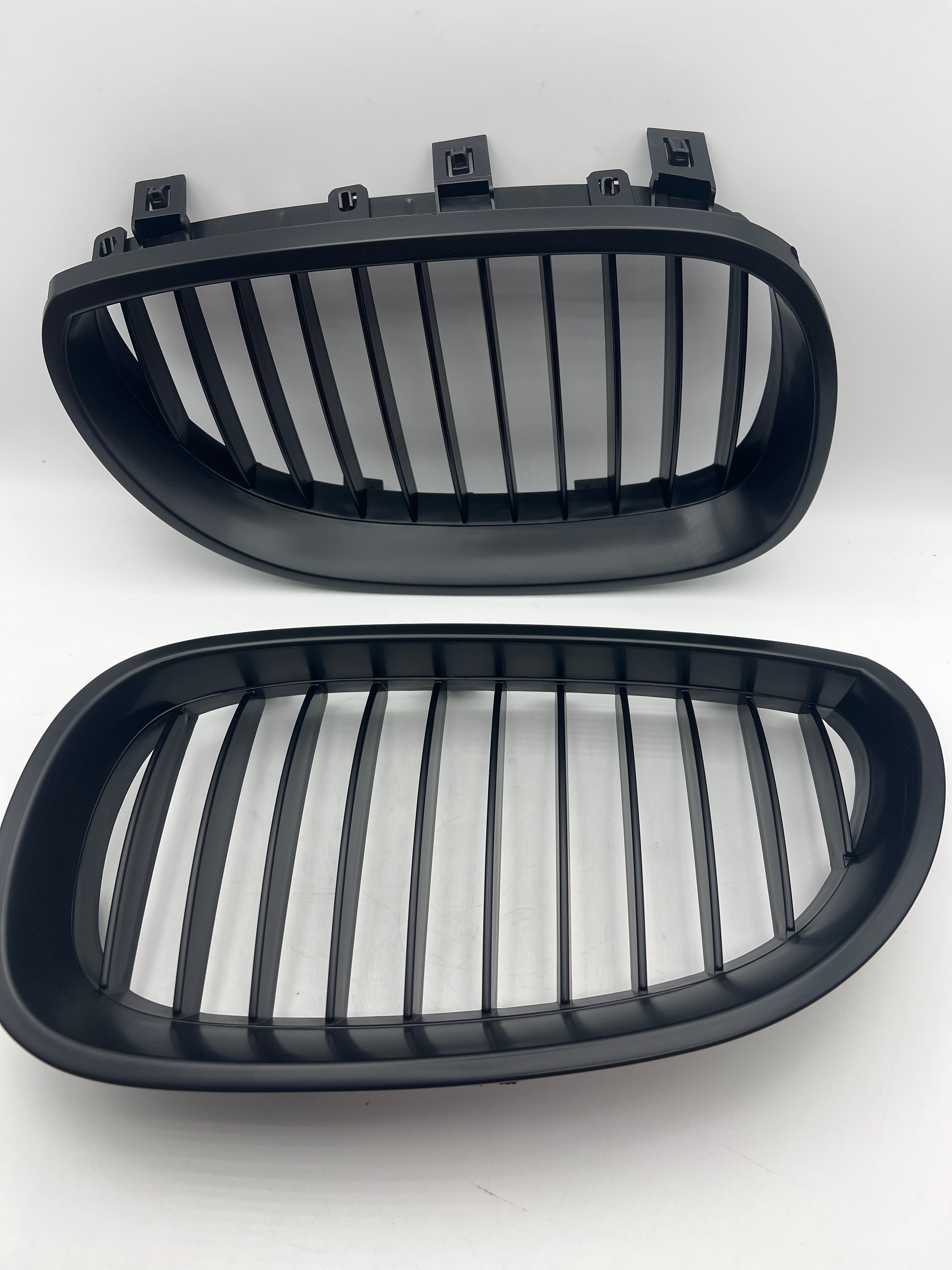 uxcell Matte Black Front Kidney Sport Grilles for BMW E60 E61 5 Series M5 2003-2009