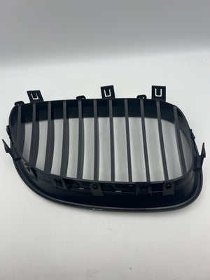 uxcell Matte Black Front Kidney Sport Grilles for BMW E60 E61 5 Series M5 2003-2009