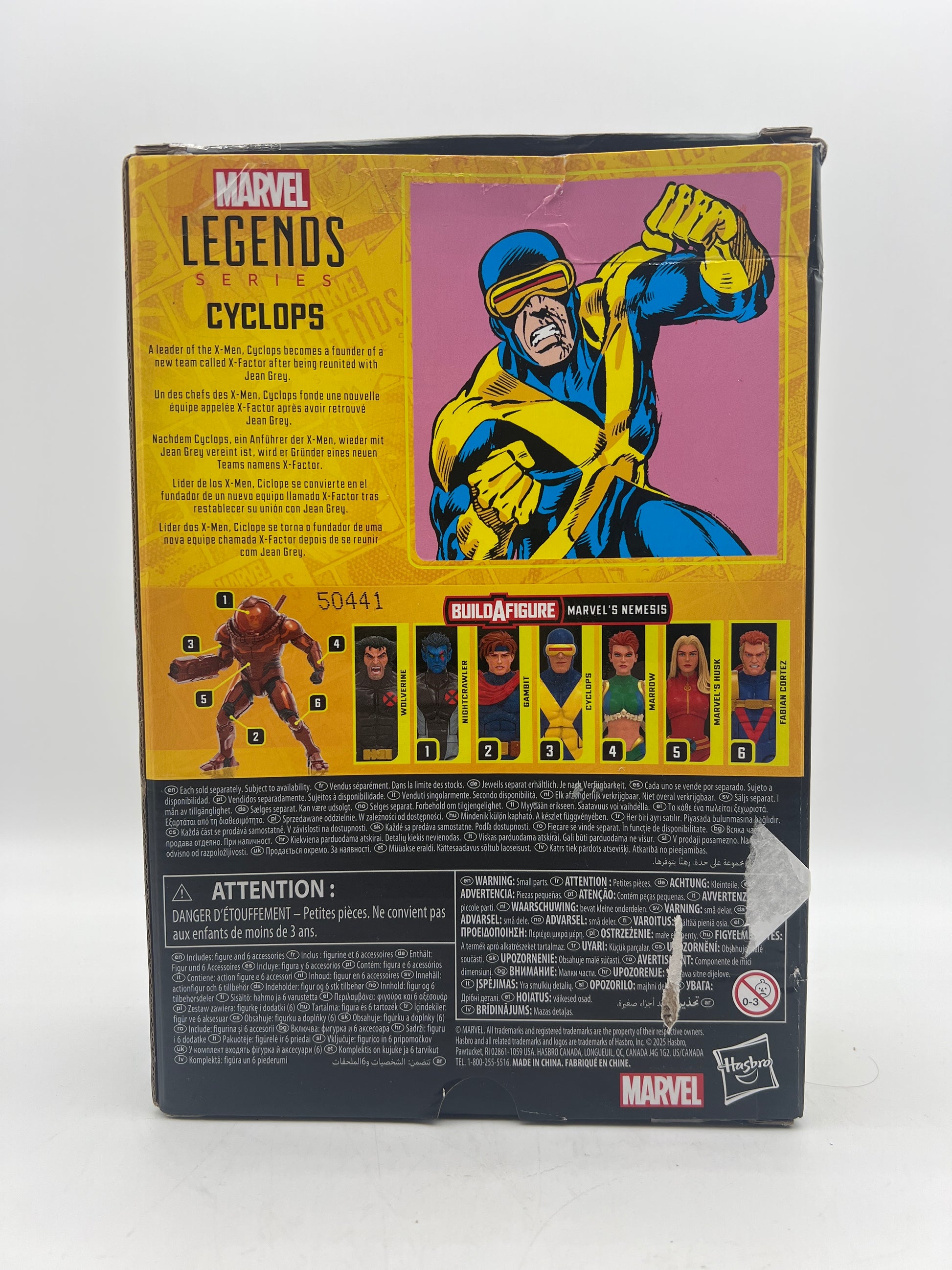 Cyclops figure with alternate head and hands