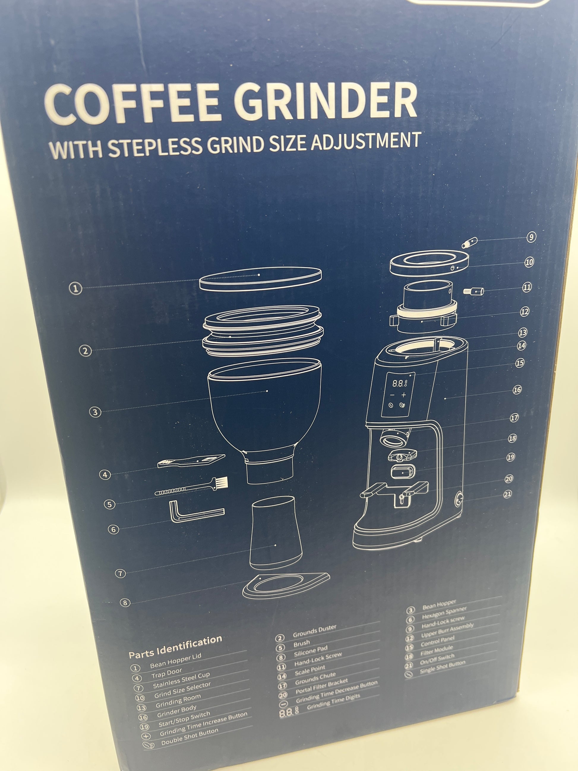 SHARDOR Professional 64mm Burr Coffee Grinder