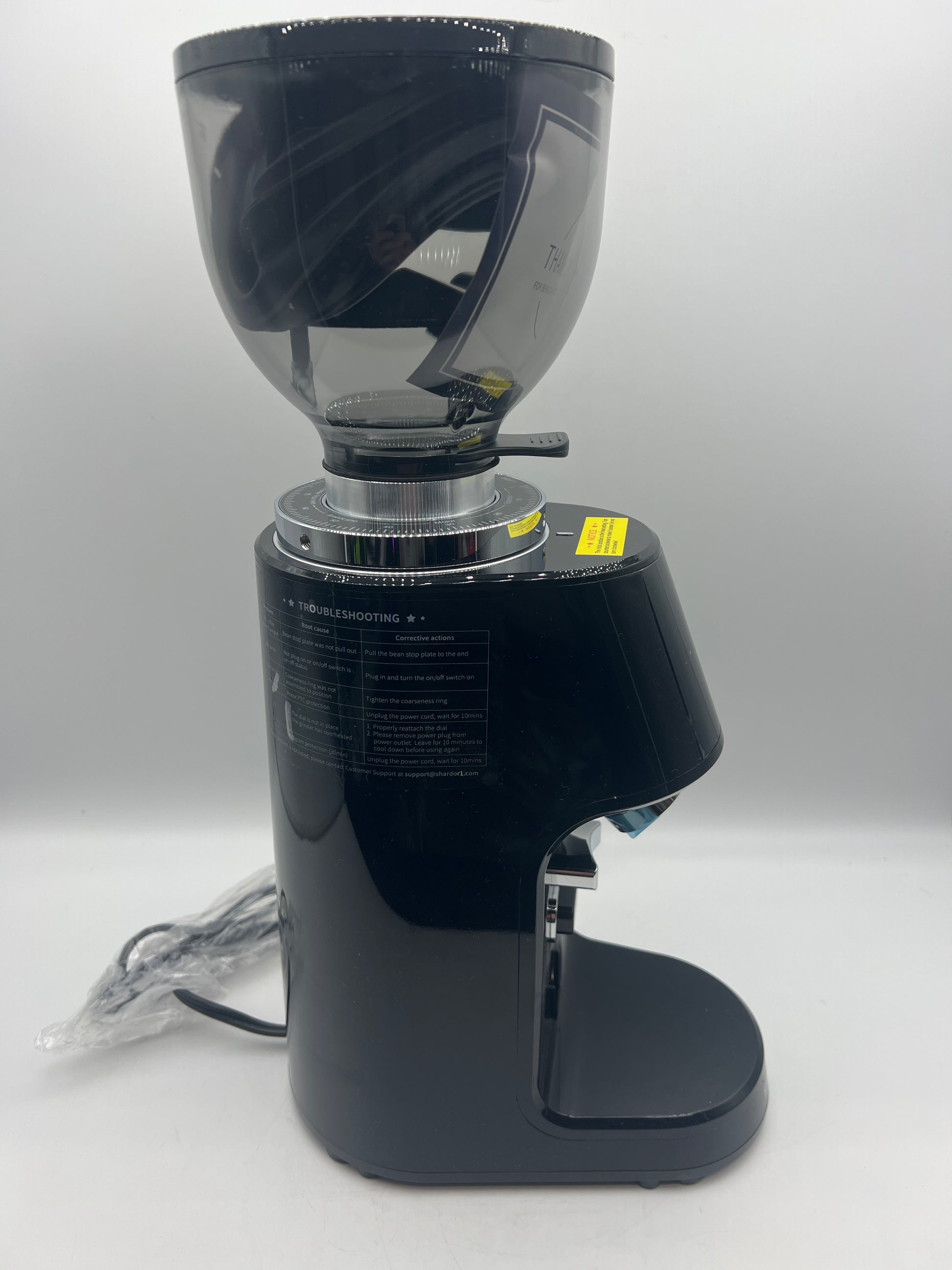 SHARDOR Coffee Bean Grinder with LED Display