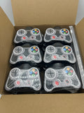 Mifoci 12 Pcs Plastic Video Gaming Cups with Straw and Lid 10oz