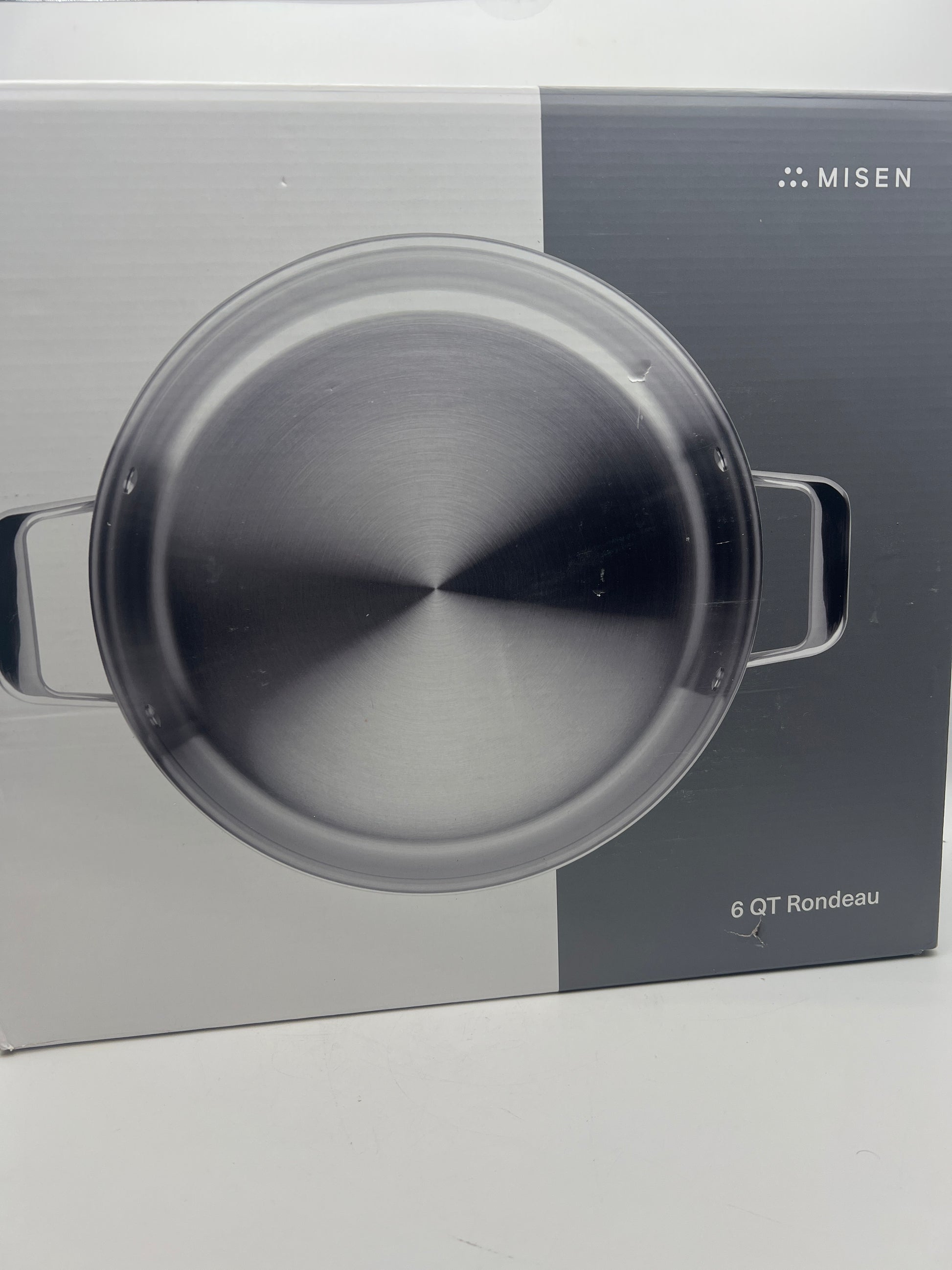 Misen 5-Ply Stainless Steel 6QT Rondeau