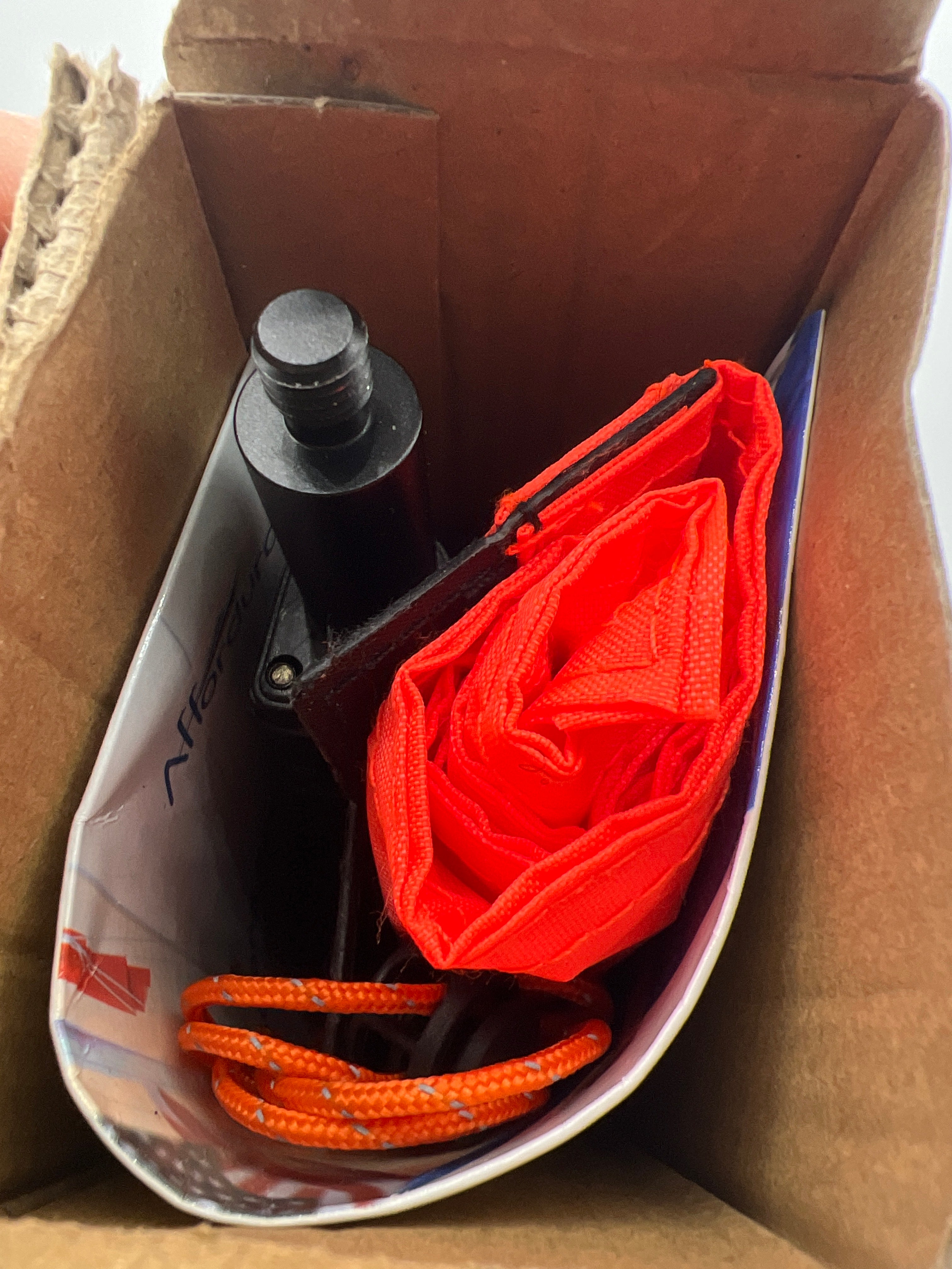 Affordura Kayak Lights with Orange Flag Pole Kit